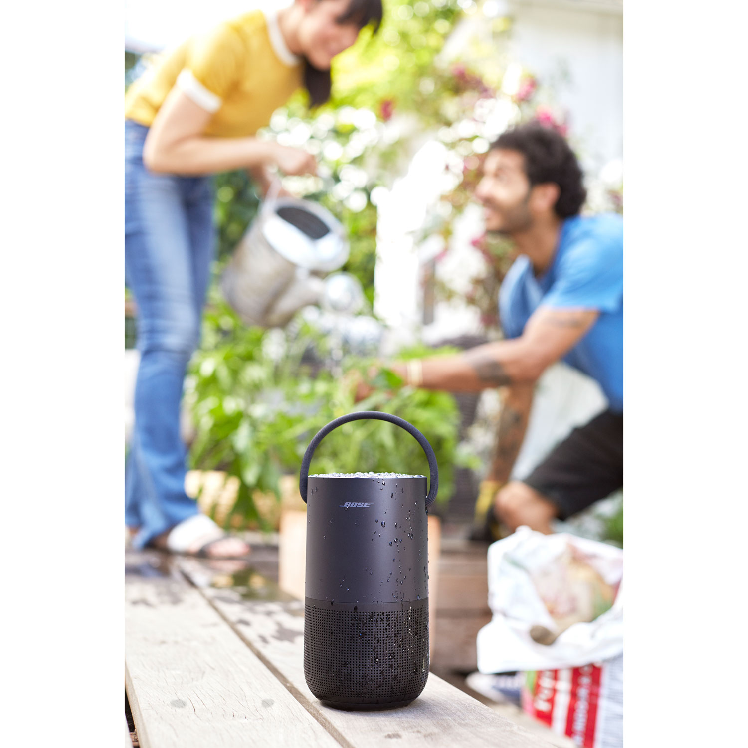 Bose Portable Smart Splashproof Bluetooth Wireless Speaker - Triple Black