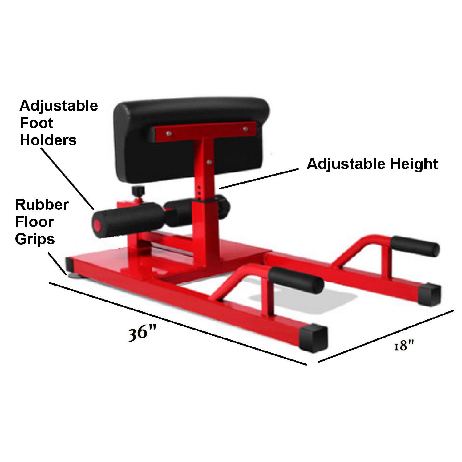 X Factor Multi Function Sissy Squat Abdominal Core 3 in 1 HD Strength Training Home Gym Abs, Leg Exercise Workout