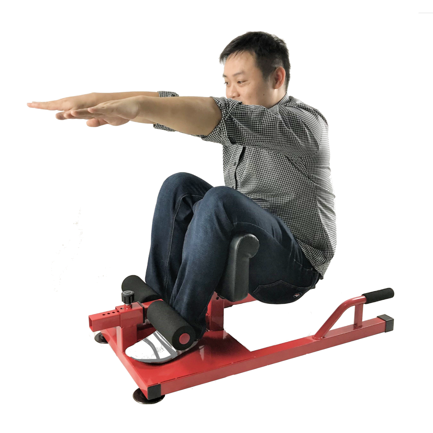 X Factor Multi Function Sissy Squat Abdominal Core 3 in 1 HD Strength Training Home Gym Abs, Leg Exercise Workout