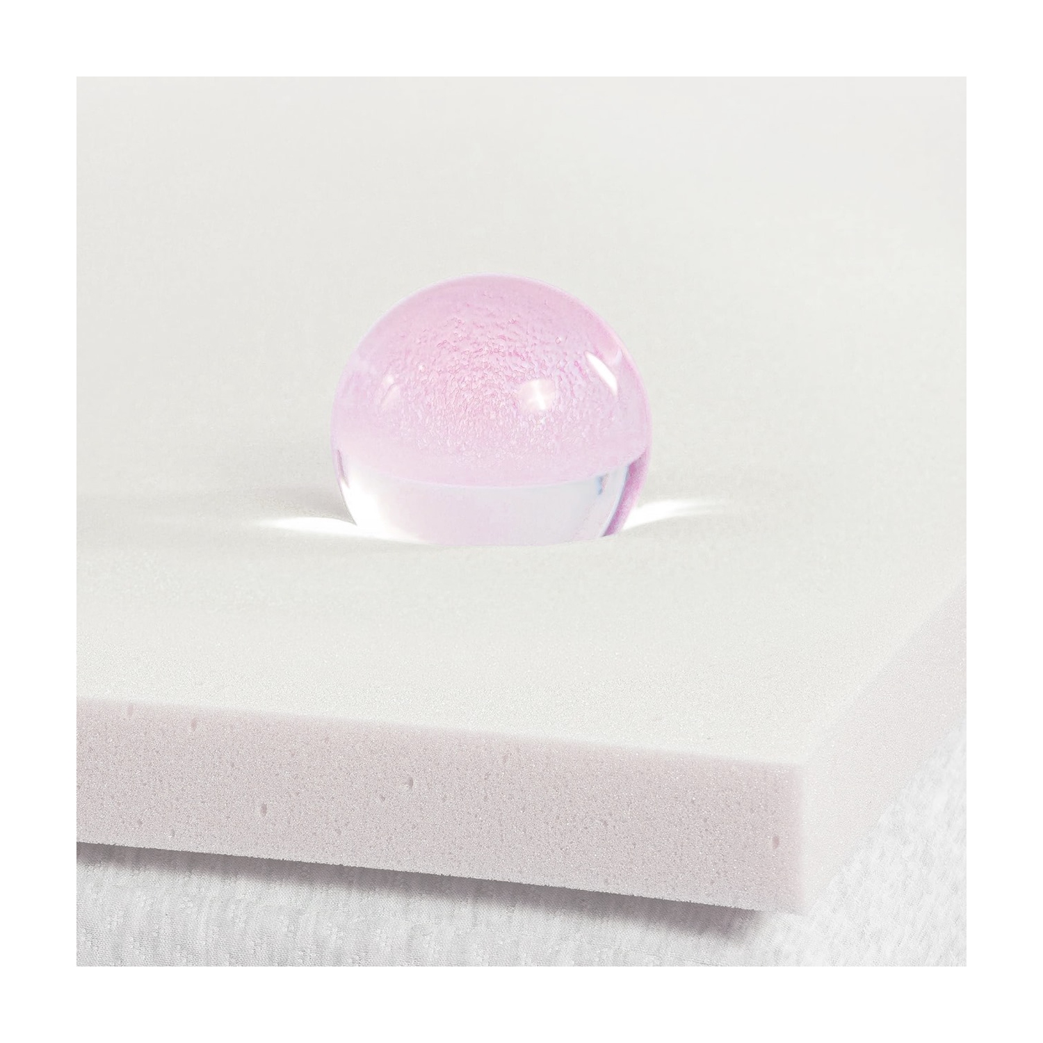 Surmatelas en mousse à mémoire infusée de gel frais de ViscoLogic Made in Canada Certifié CertiPUR-US