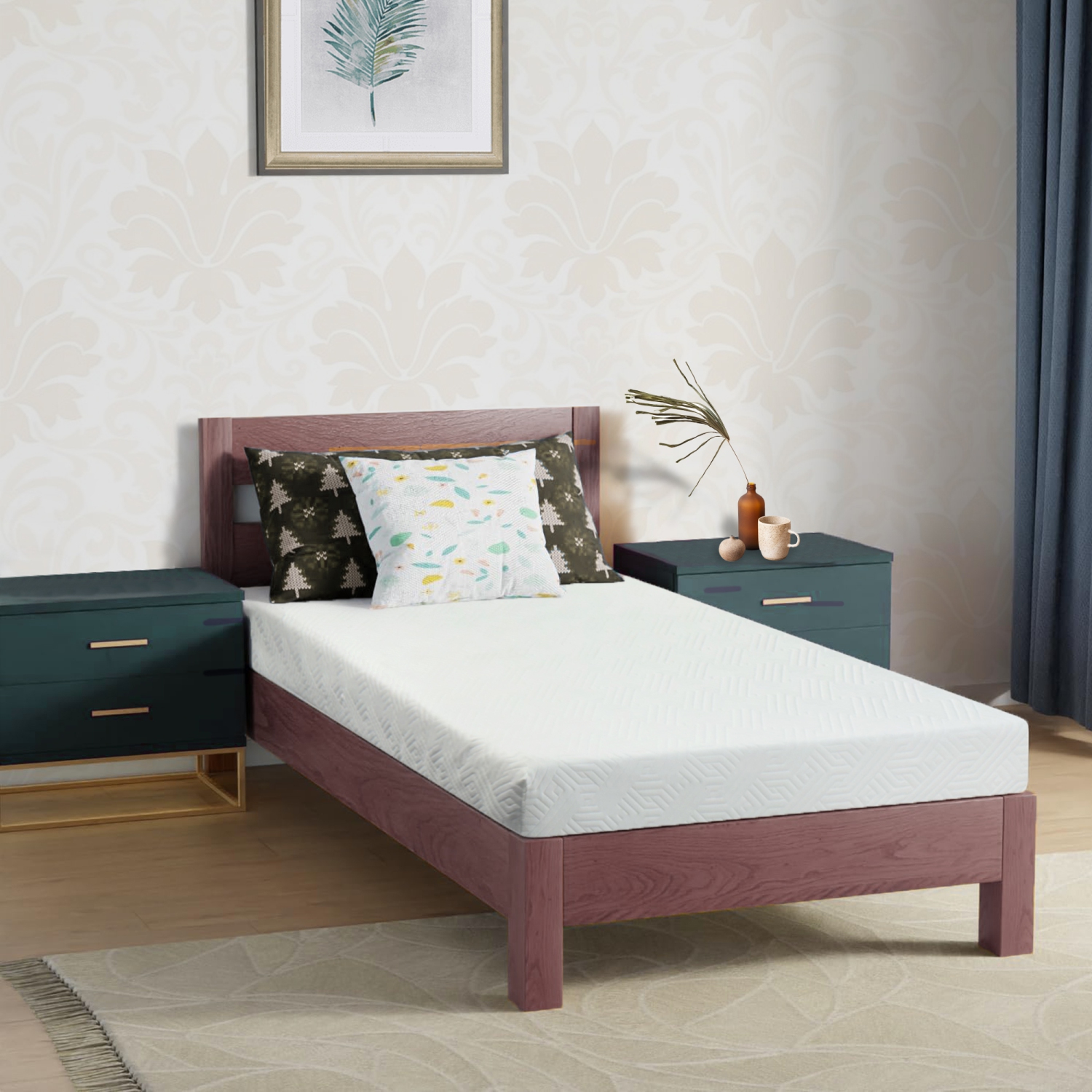 ViscoLogic Econo [fabriqué au Canada] lit superposé réversible, matelas en mousse pour invités certifié CertiPUR-US®