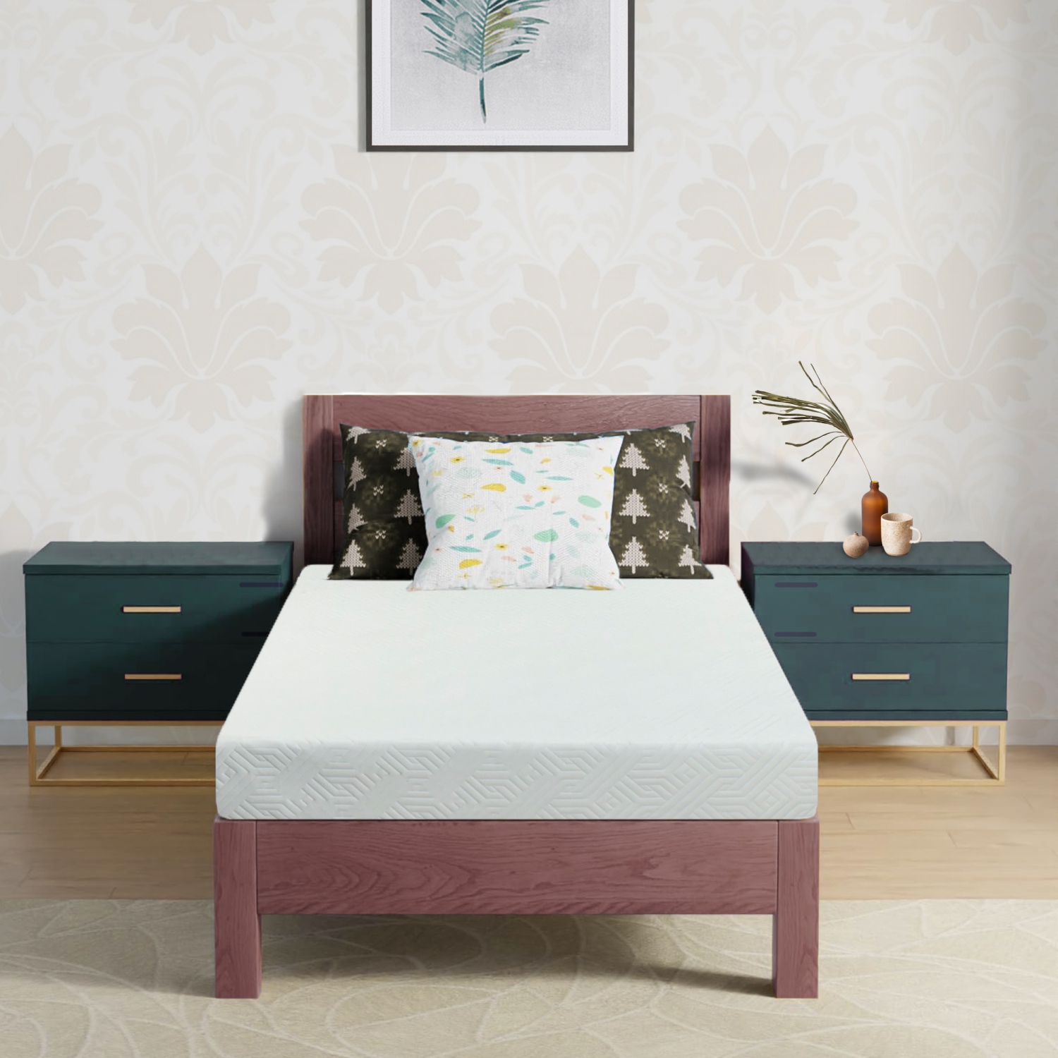 ViscoLogic Econo [fabriqué au Canada] lit superposé réversible, matelas en mousse pour invités certifié CertiPUR-US®