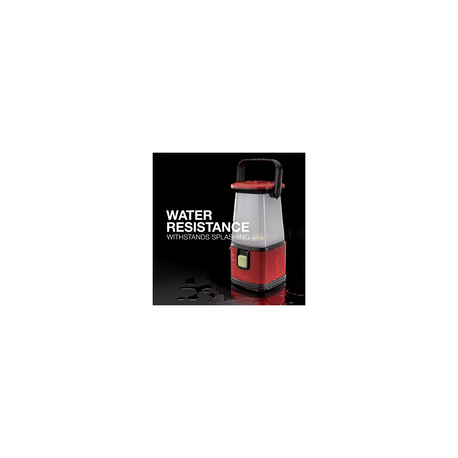 Energizer Camping Lantern Flashlight, Battery Powered LED Lanterns for Camping, Outdoors, Hurricane, Emergency Use, 500
