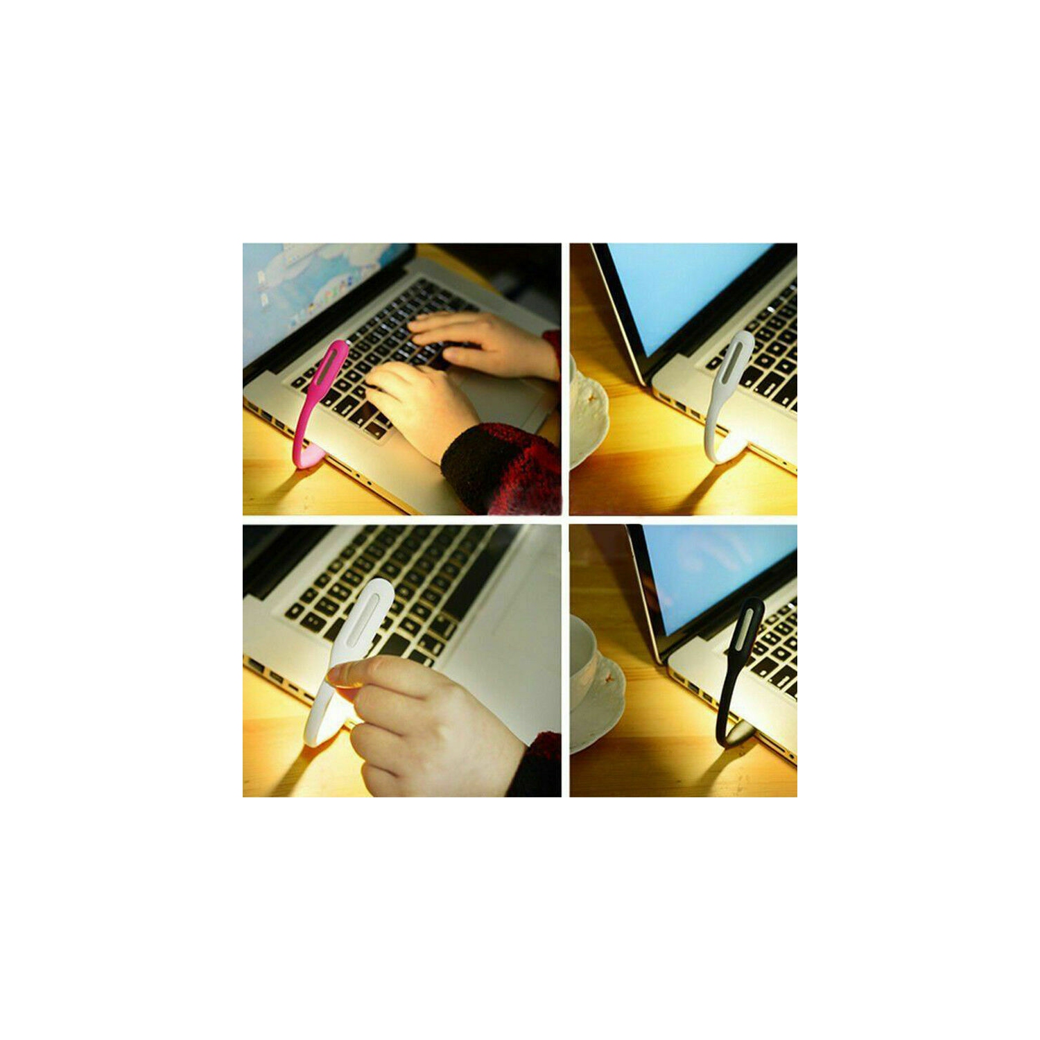 Flexible USB LED Light Lamp For Notebook Computer Keyboard Reading Laptop