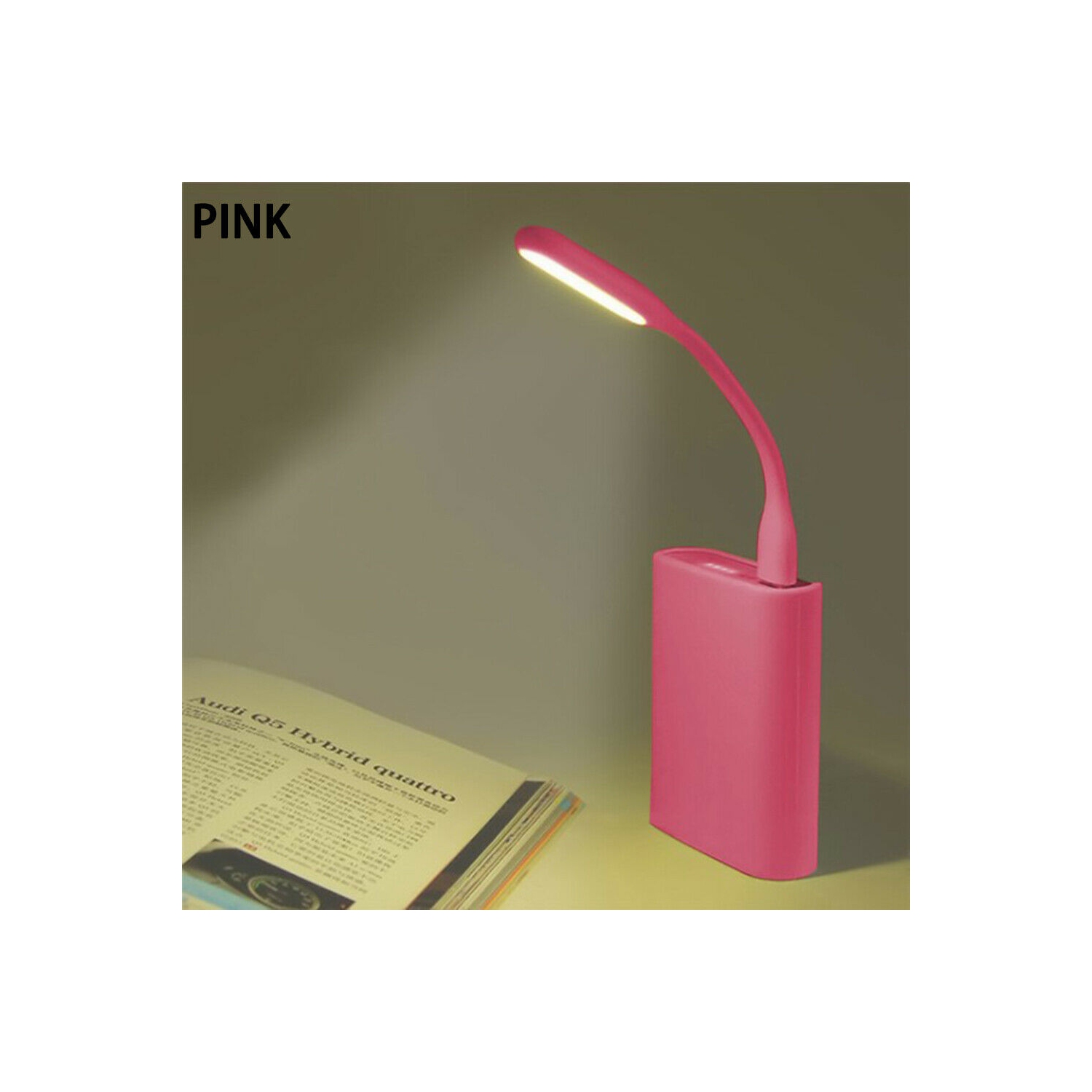 Flexible USB LED Light Lamp For Notebook Computer Keyboard Reading Laptop