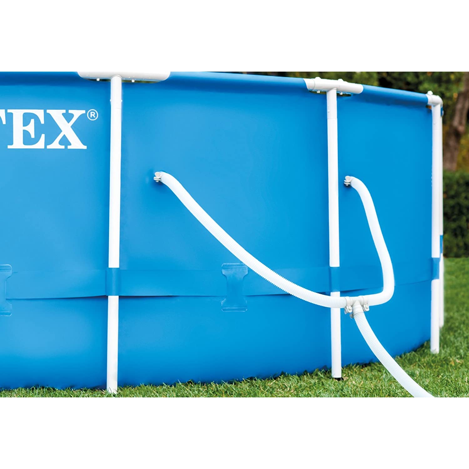 Intex 10ft X 30in Metal Frame Pool with Filter Pump
