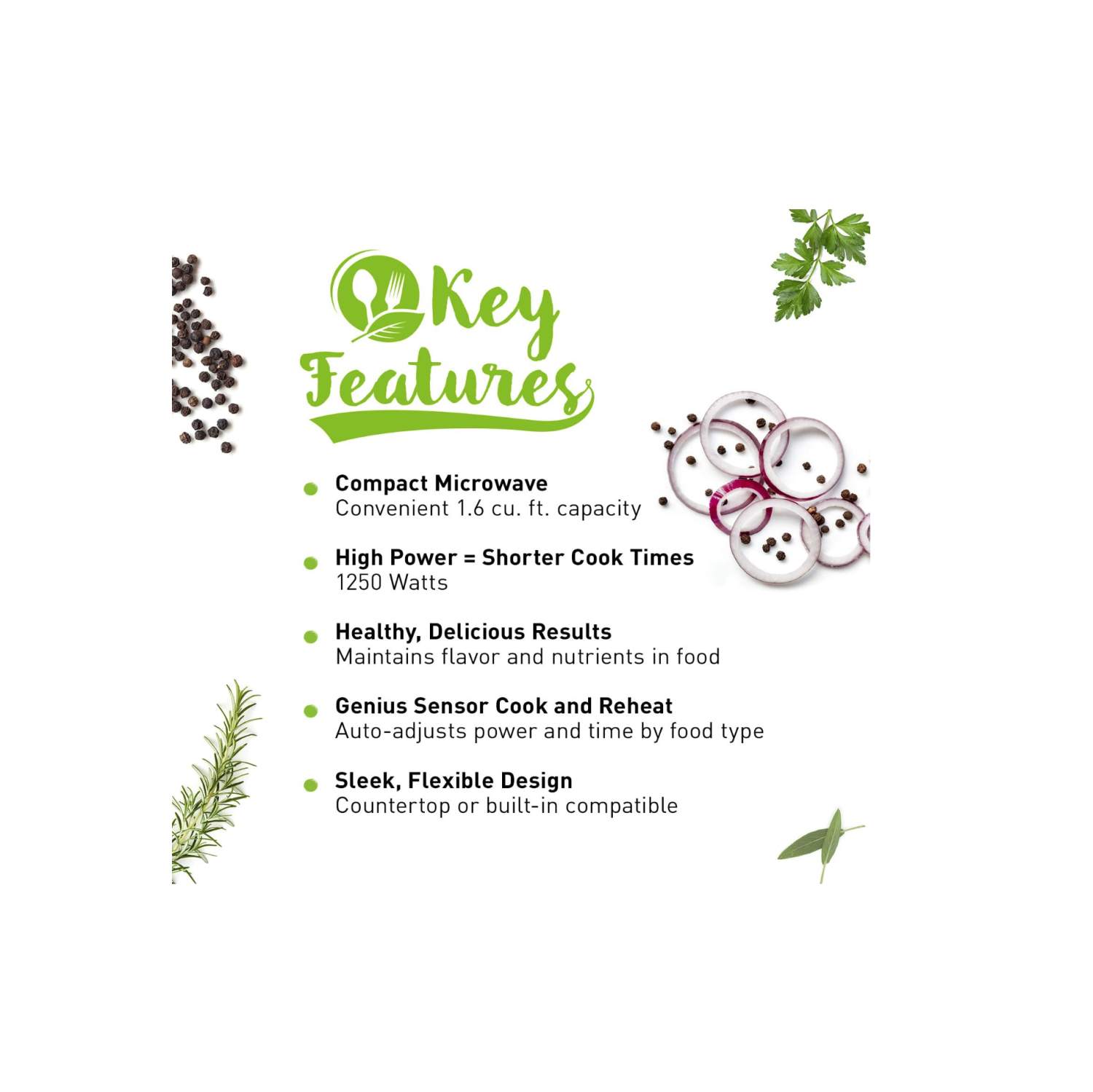 Panasonic 1,6 Cu. Four à micro-ondes de comptoir de 3,5 pi3 avec technologie Inverter - Noir