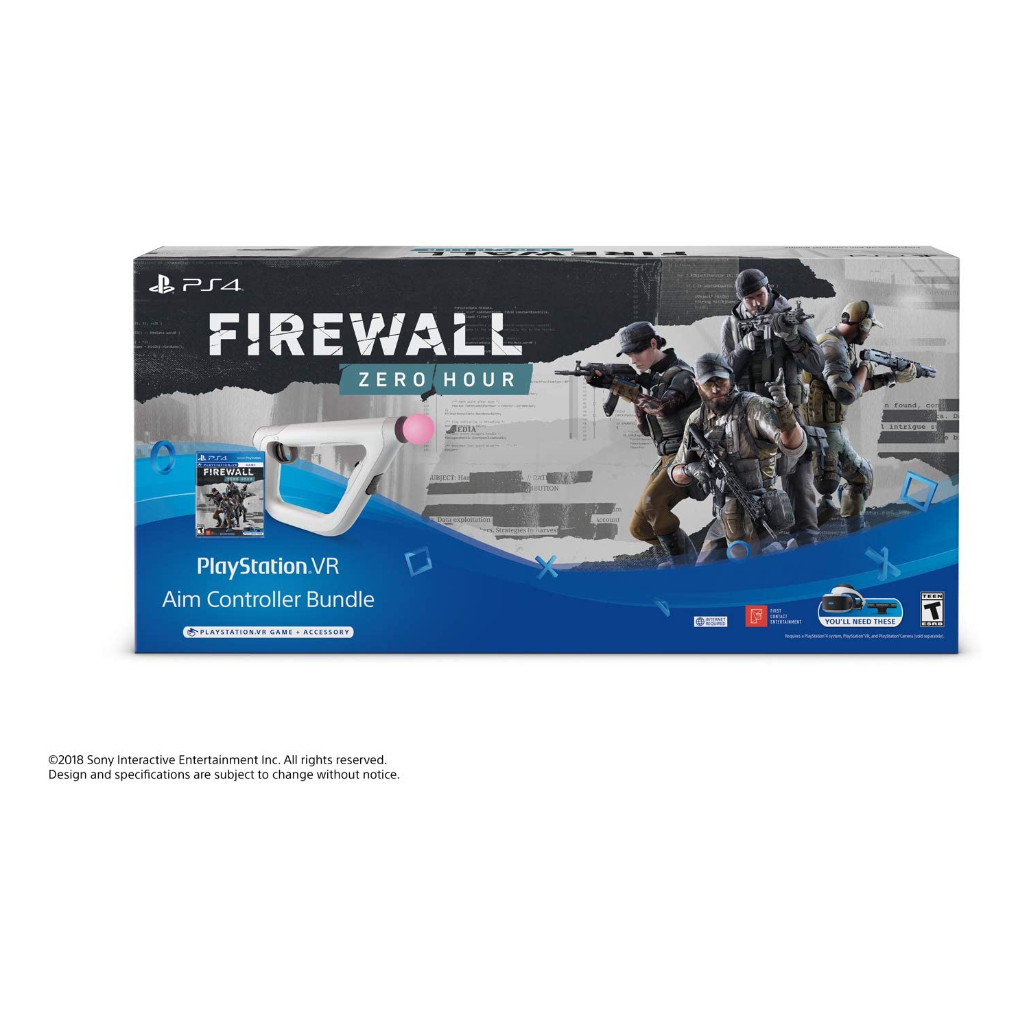 Manette de visée pour PlayStation VR - Ensemble Firewall Zero Hour - PSVR [PlayStation 4]