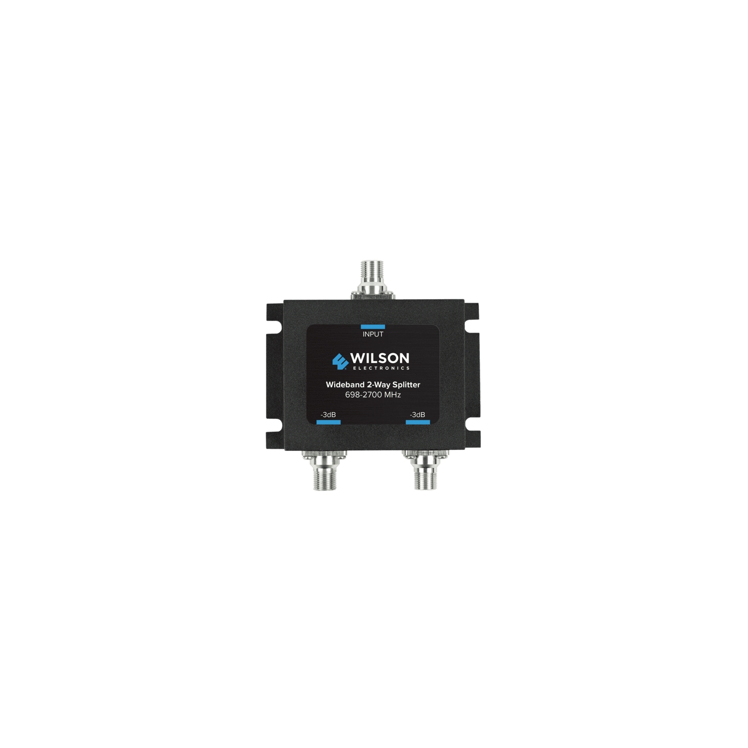 Wilson Wide-band 2-Way 75-ohm Splitter - Black