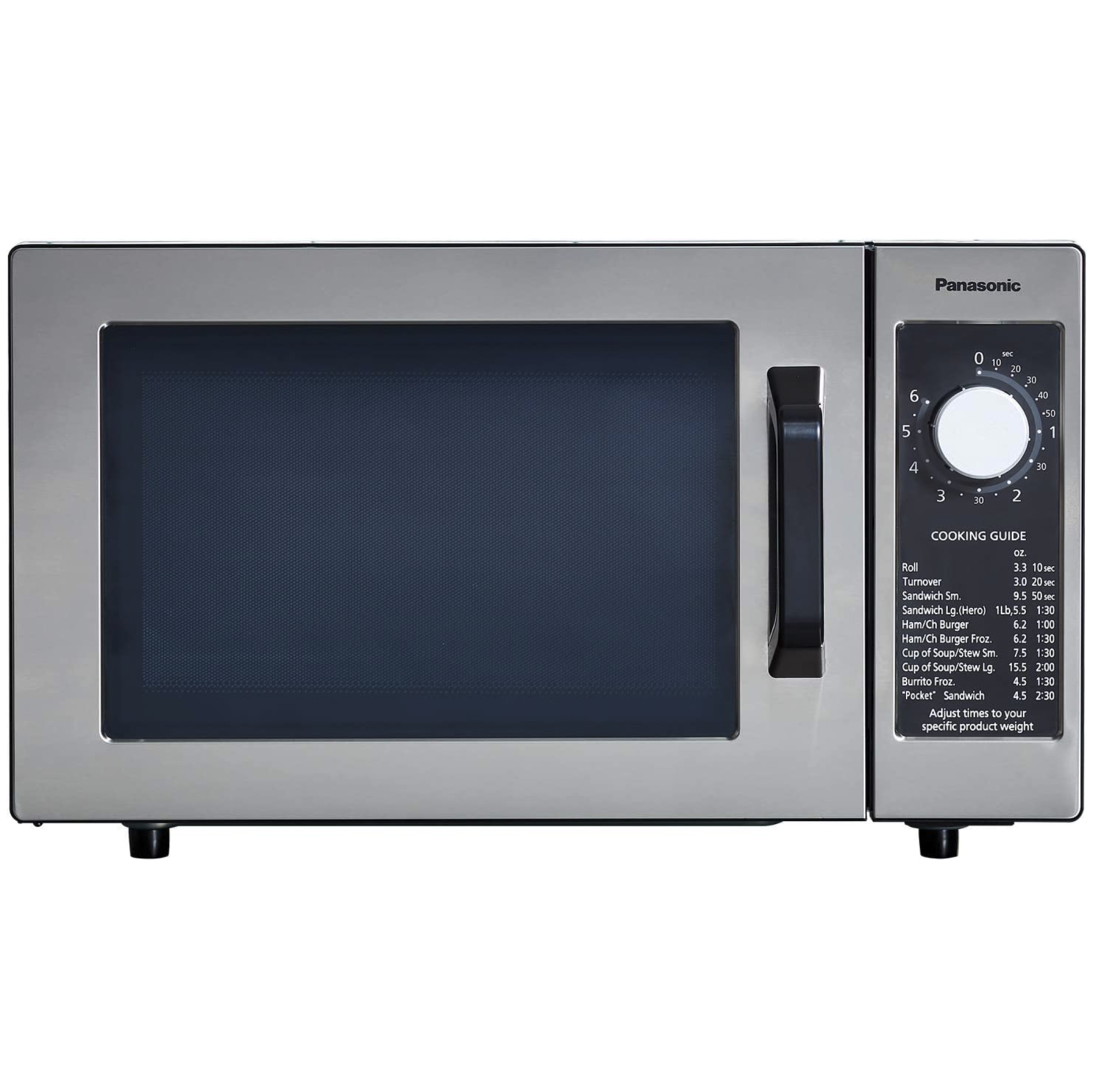 Panasonic 0,8 Cu. Micro-ondes commercial léger Ft, écran tactile - 1000 W de puissance de cuisson