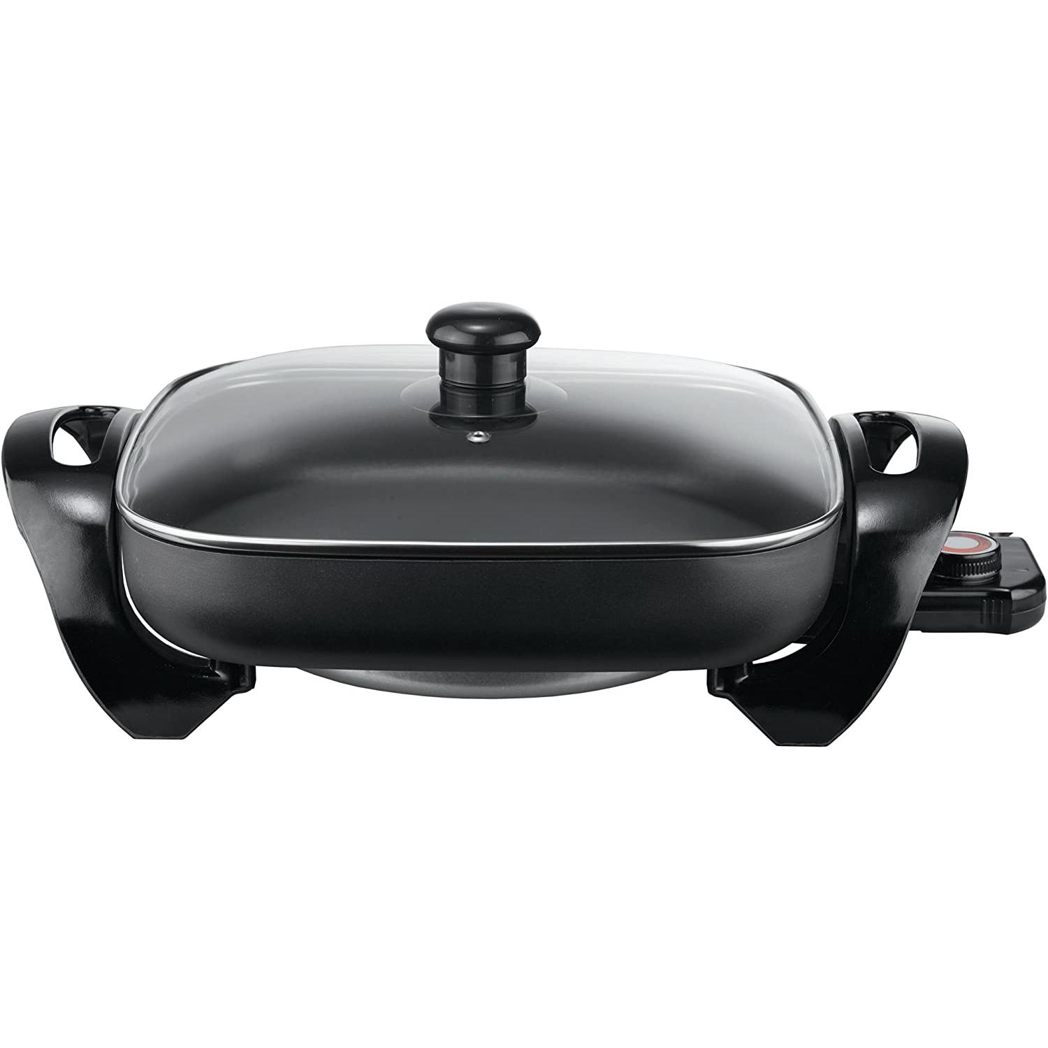 Brentwood 12” Non-Stick Electric Skillet with Glass Lid - SK65