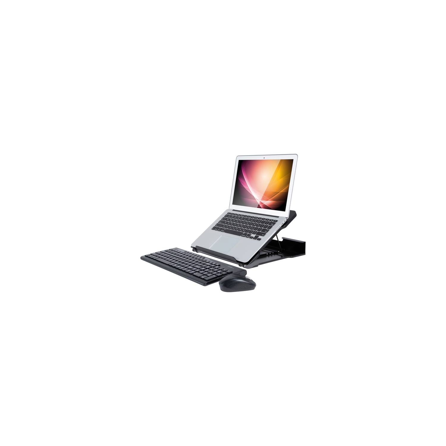 Allsop Metal Art Adjustable Laptop Stand with 7 Positions - Black