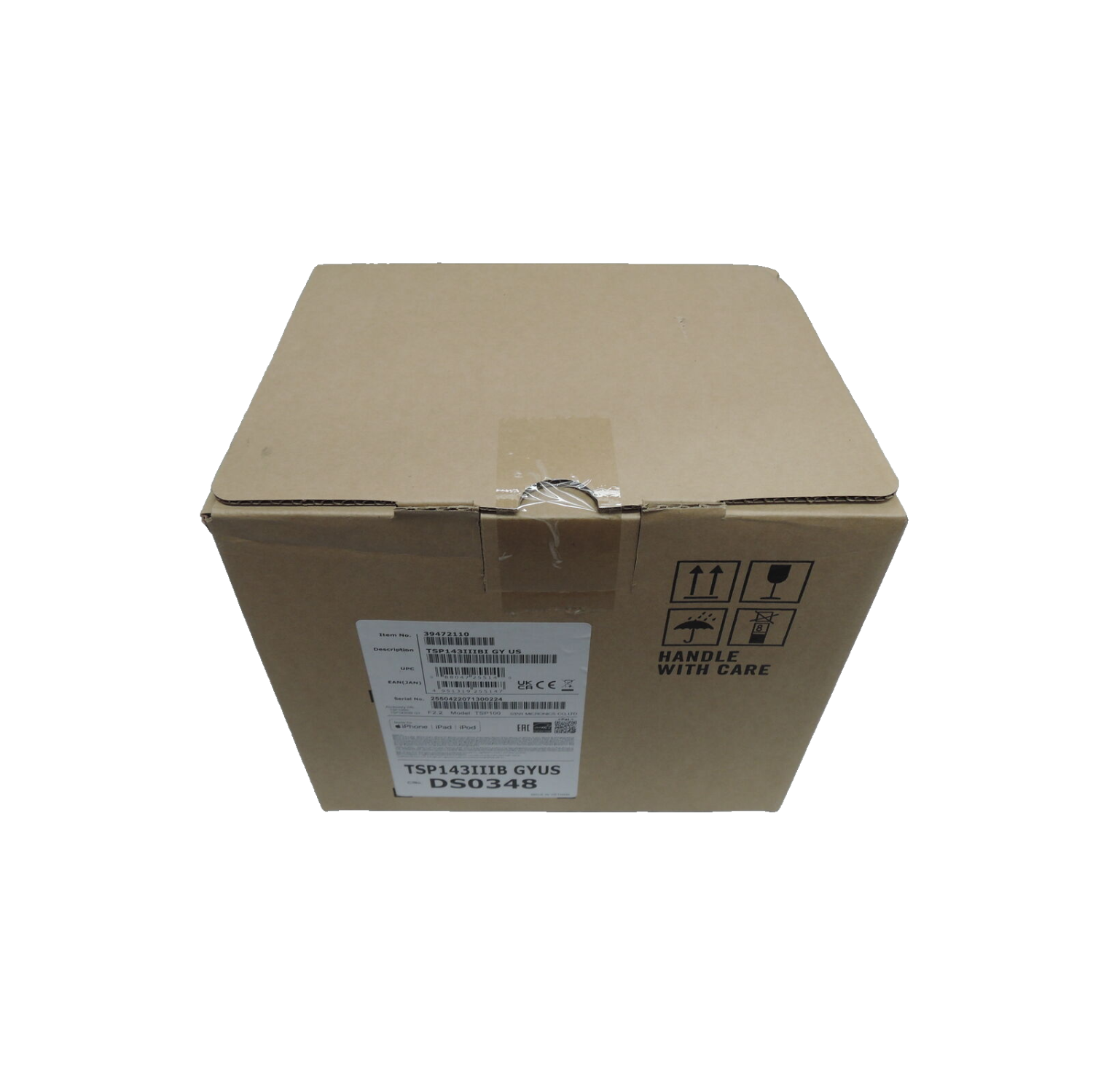 Star Micronics TSP143IIIBi Thermal Receipt Printer; Gray