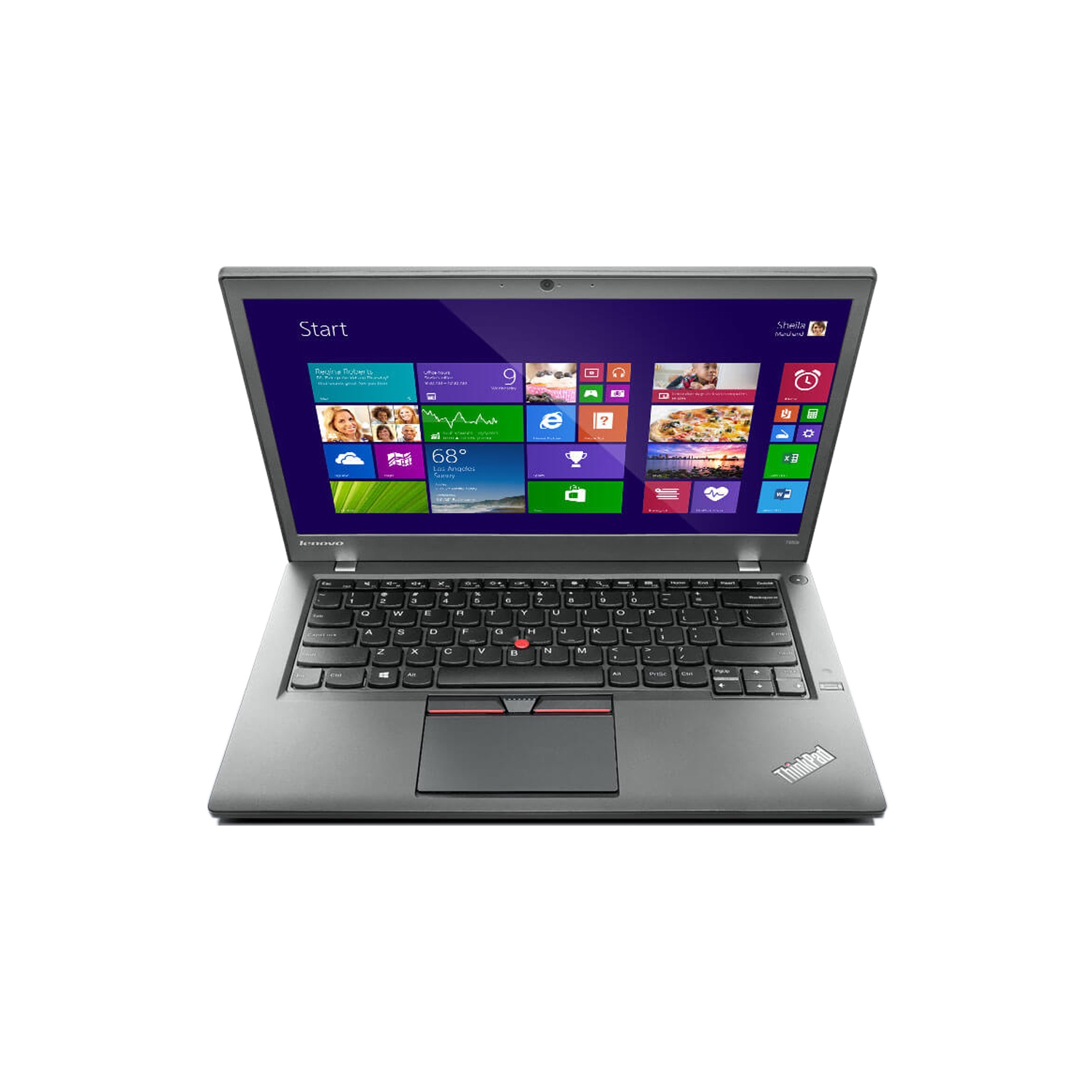 Refurbished - Lenovo Thinkpad T450s, Intel Core i5-5300U ,12GB RAM ,1TB HDD, Webcam ,Wins 10 Pro