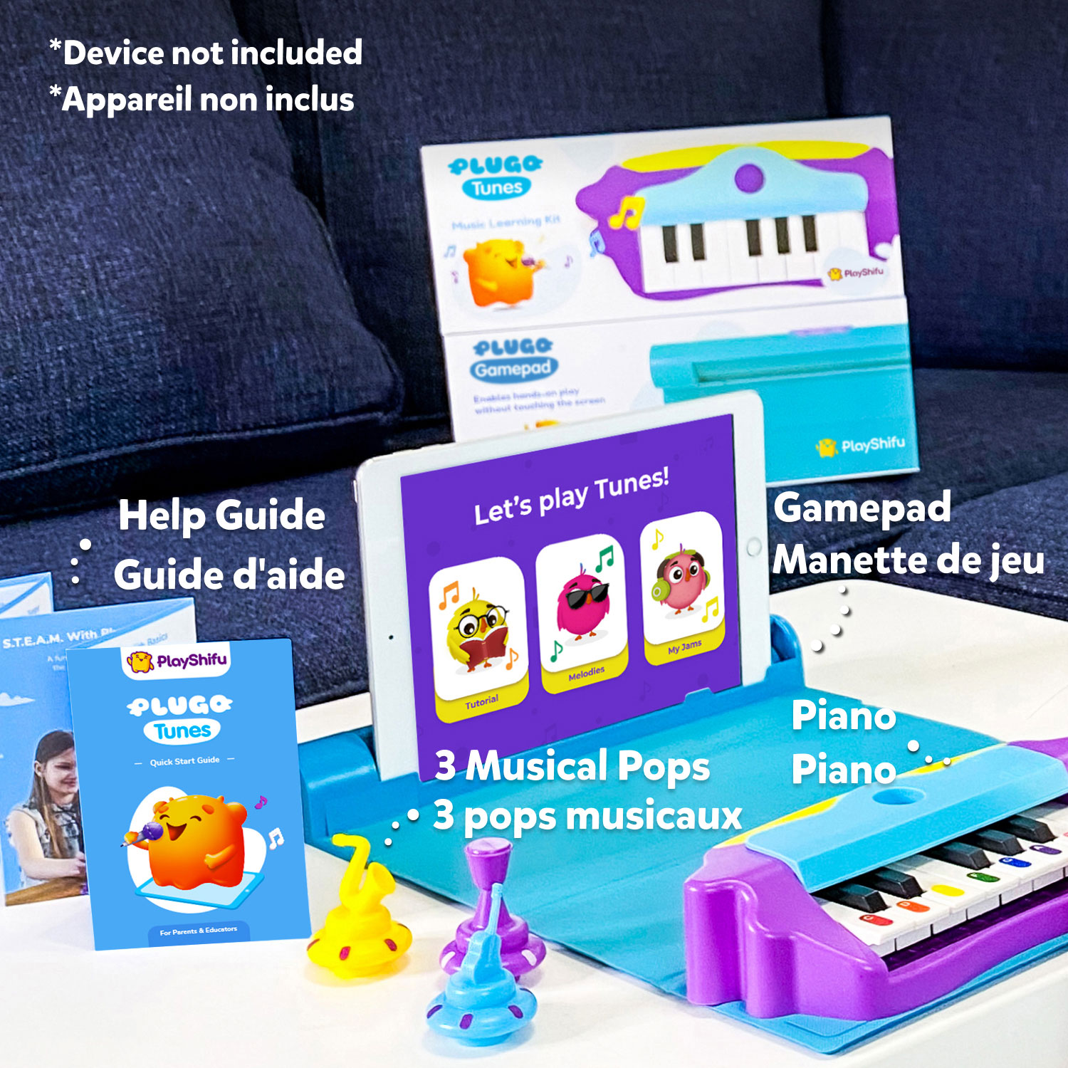 PlayShifu Plugo Tunes - Piano Learning Kit