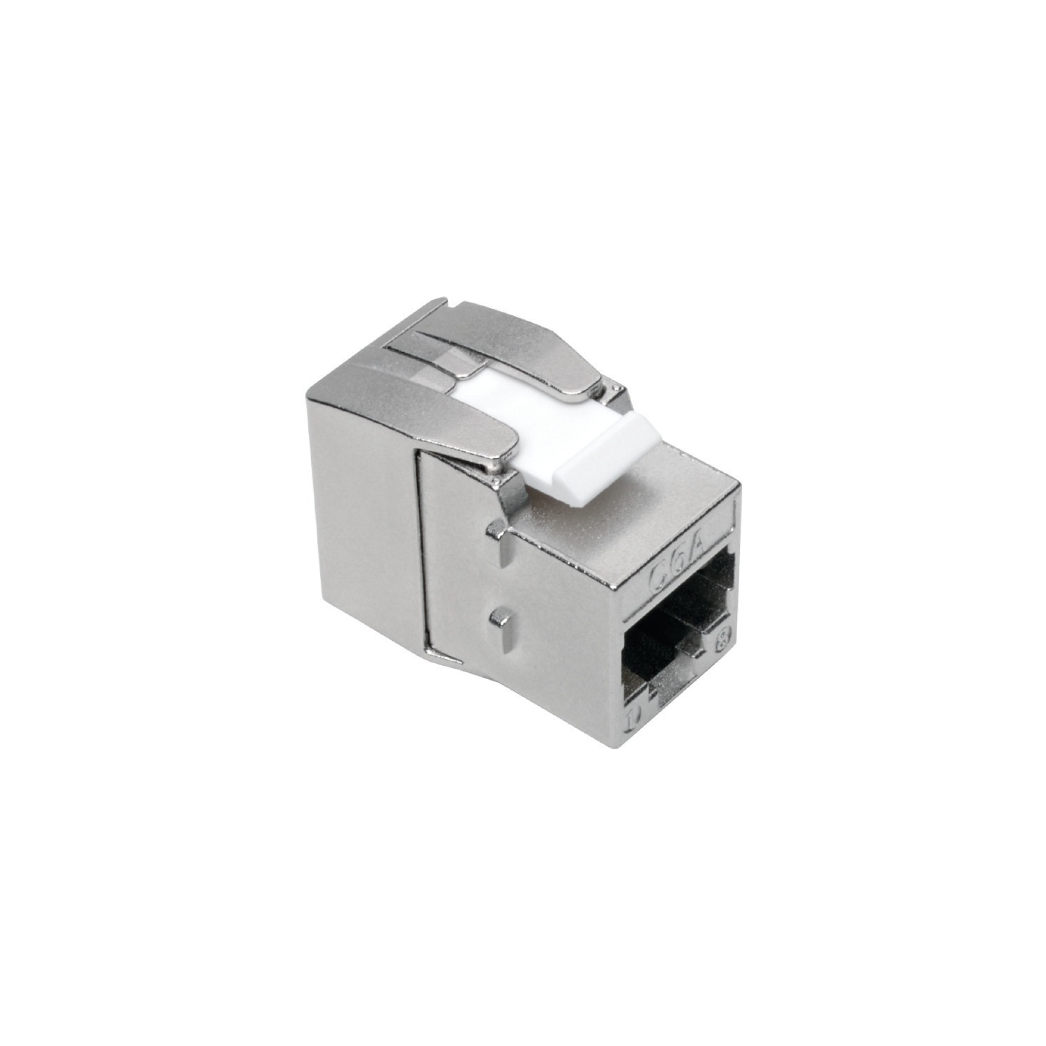 Tripp Lite Cat6a/Cat6/Cat5e Toolless Keystone Jack RJ45 Shielded Dust Cap
