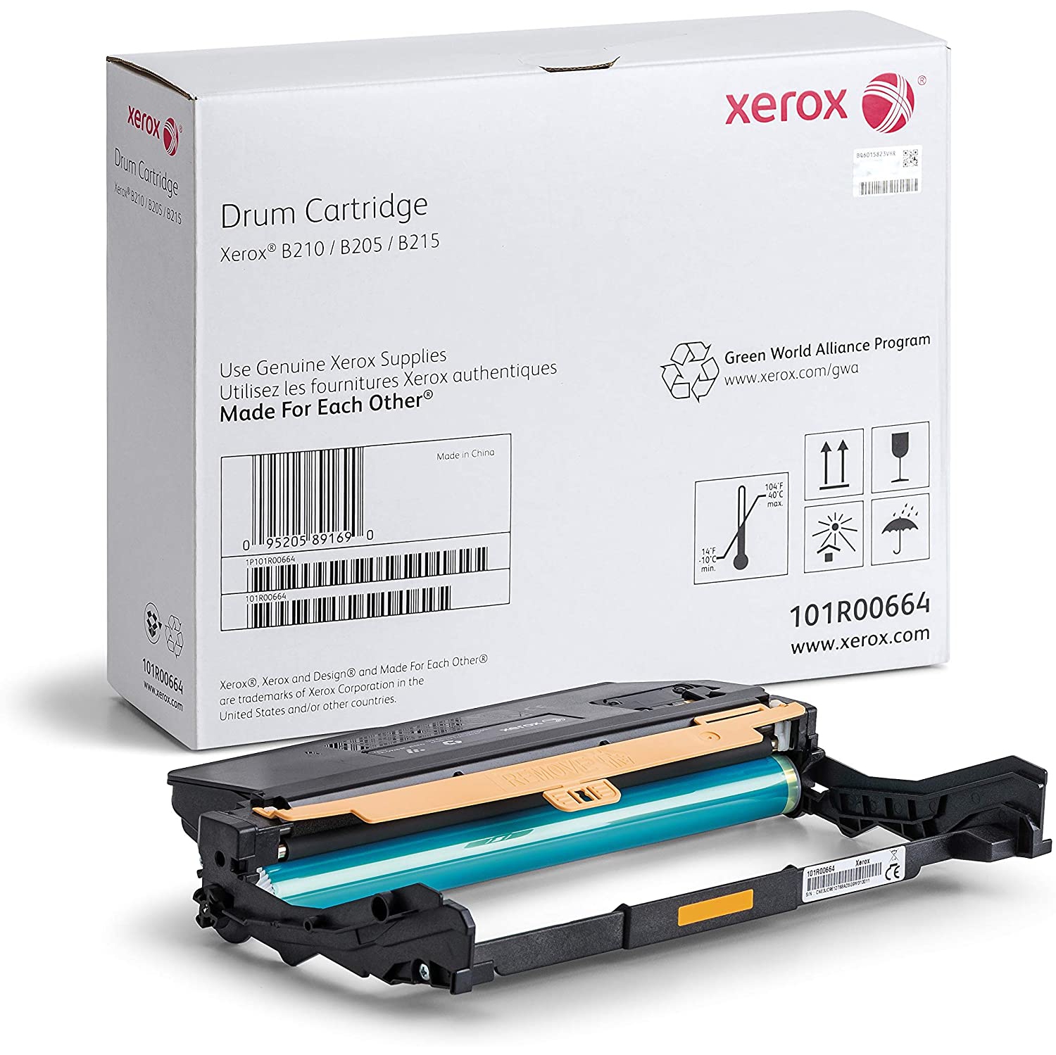 Xerox B205/ B210/ B215 - Drum Cartridge - 101R00664, Black, Standard Capacity