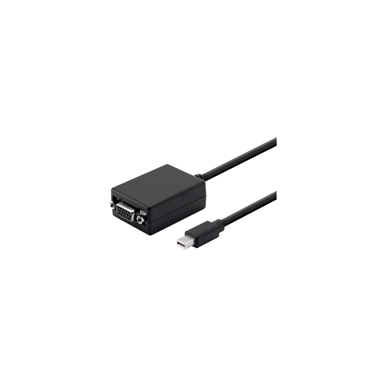 Monoprice Mini DisplayPort 1.1 to VGA Adapter, Black