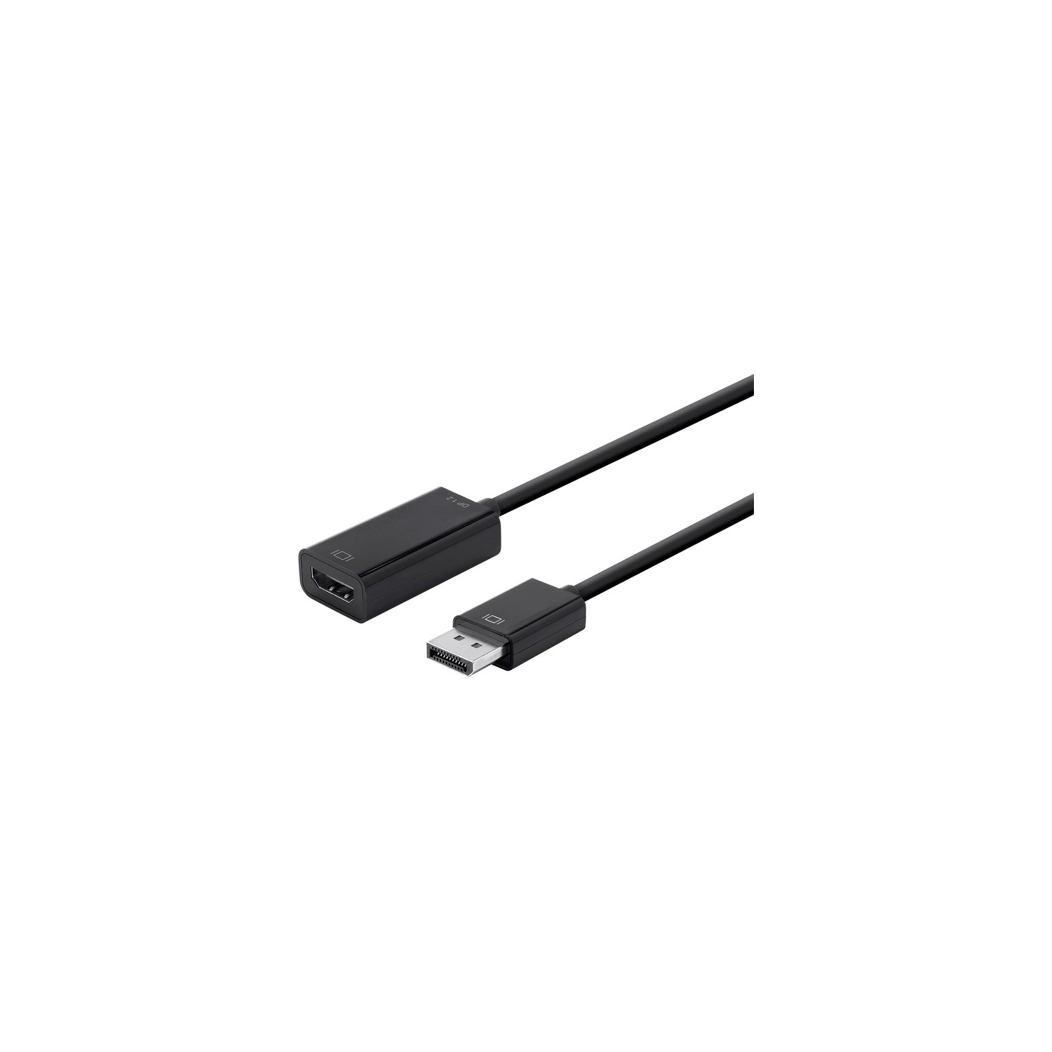 Monoprice DisplayPort 1.2a to 4K HDMI Active Adapter, Black