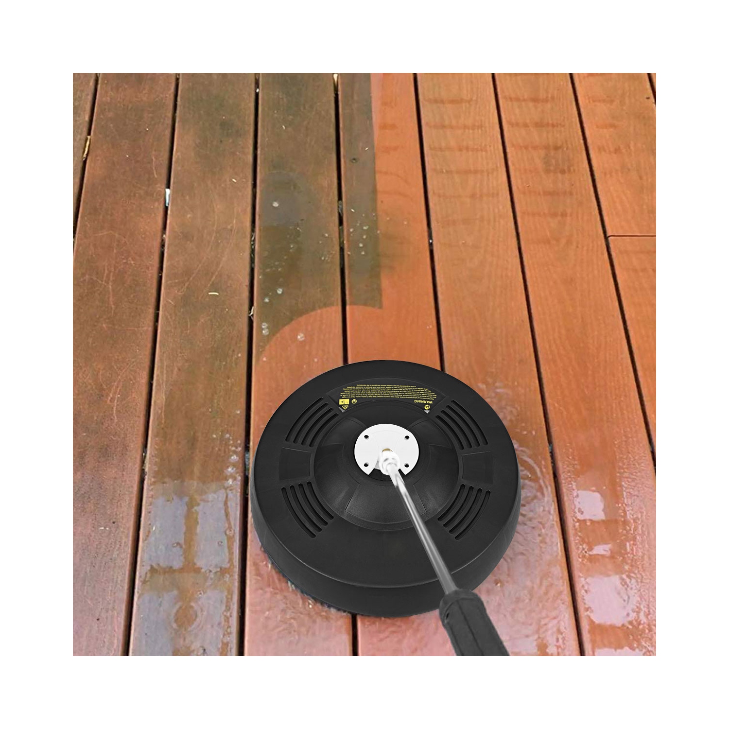 Costway 16-Inch Pressure Washer Surface Cleaner Attachment 3000 PSI