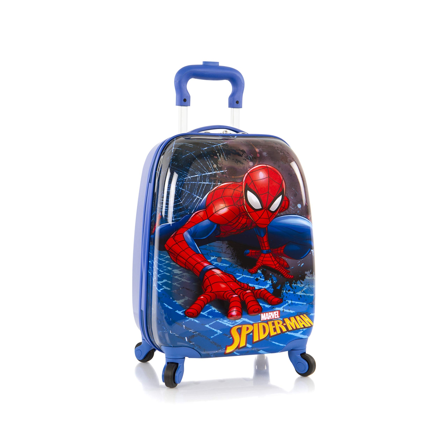 Marvel Spiderman Hardside Spinner Carry -on Luggage for Kids - 18 Inch [Spider-Man]