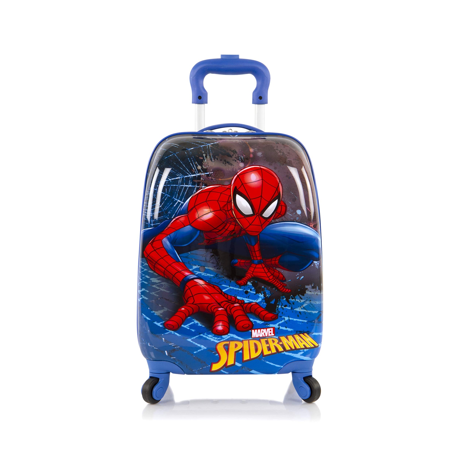 Marvel Spiderman Hardside Spinner Carry -on Luggage for Kids - 18 Inch [Spider-Man]