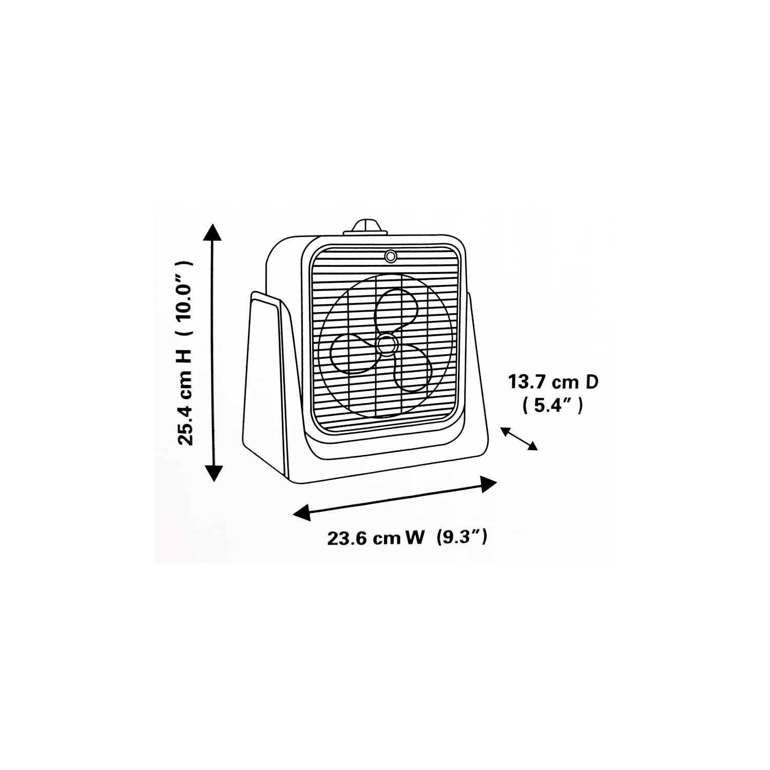 Xtricity 4-80308 Carson Heater + Fan Metal Heating 750W-1500W White