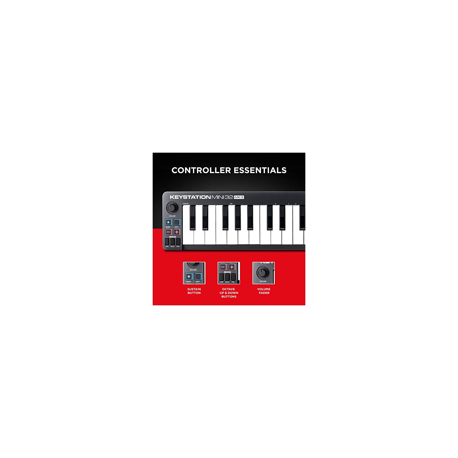 M-Audio Keystation Mini 32 MK3 Keyboard Controller | Best