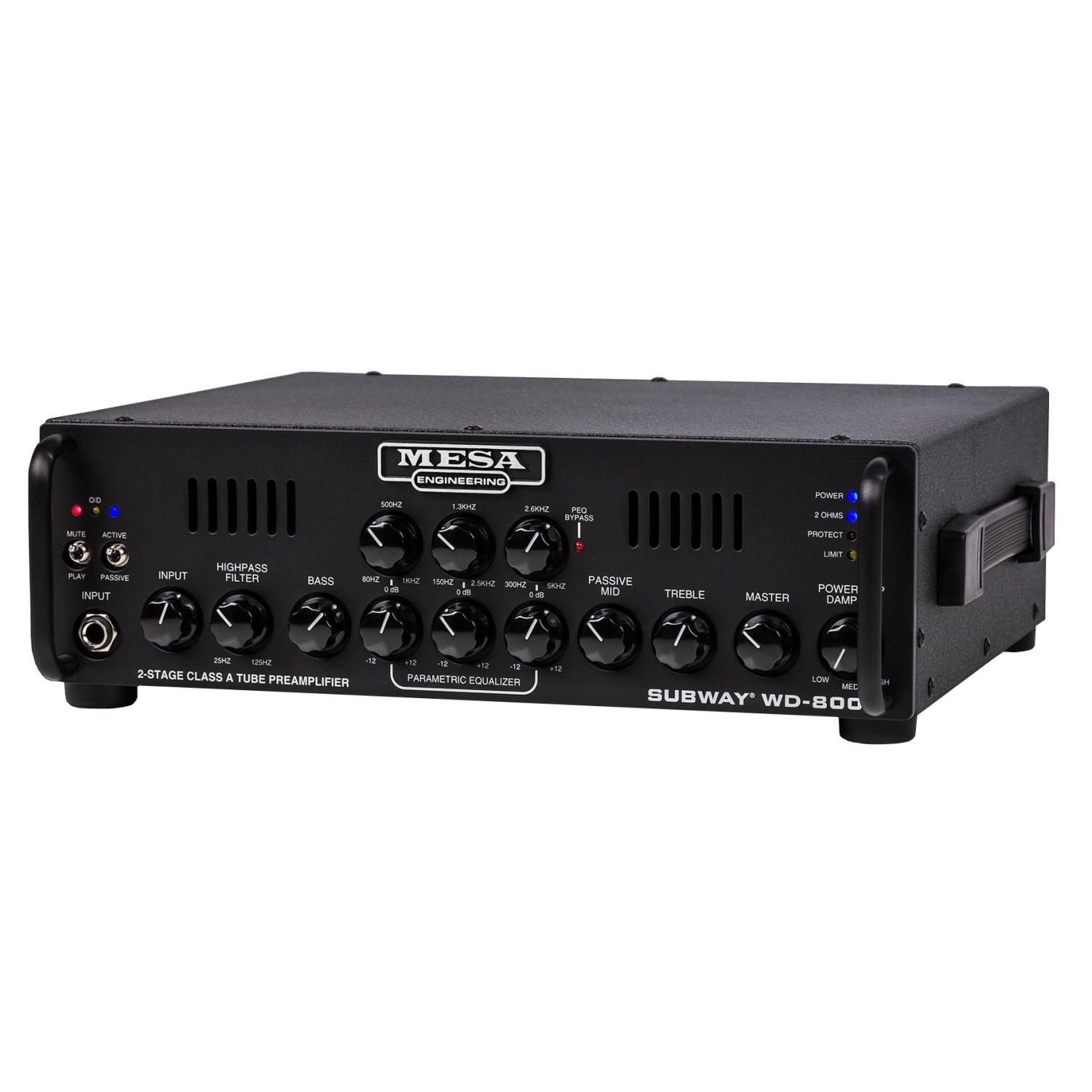 Mesa Boogie Subway WD-800 Bass Head w/Tube Pre