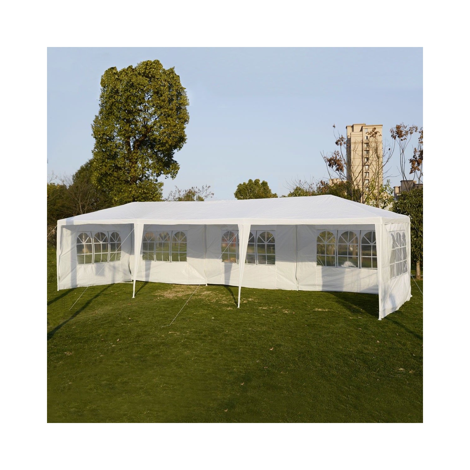 Costway 10'x30' Party Wedding Patio Tent Canopy Heavy Duty Gazebo Pavilion Event