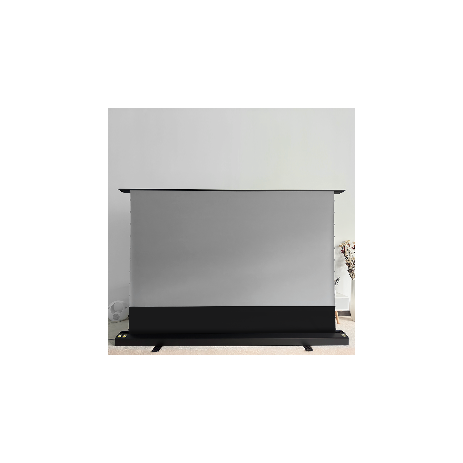 EluneVision – Écran ALR de plancher à très courte distance de projection motorisée Aurora 8K de 120&nbsp;po