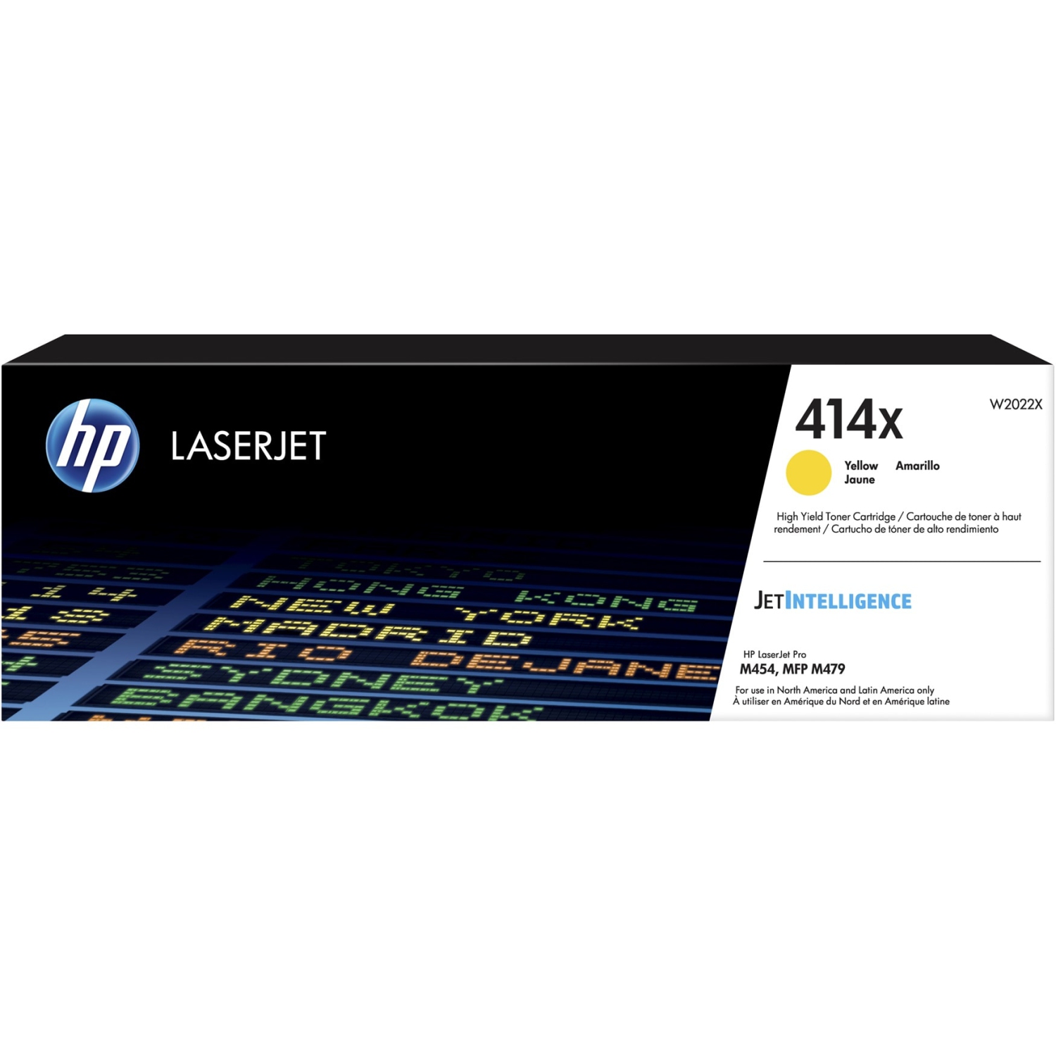 HP 414X LJ TONER CART YLW (W2022X)