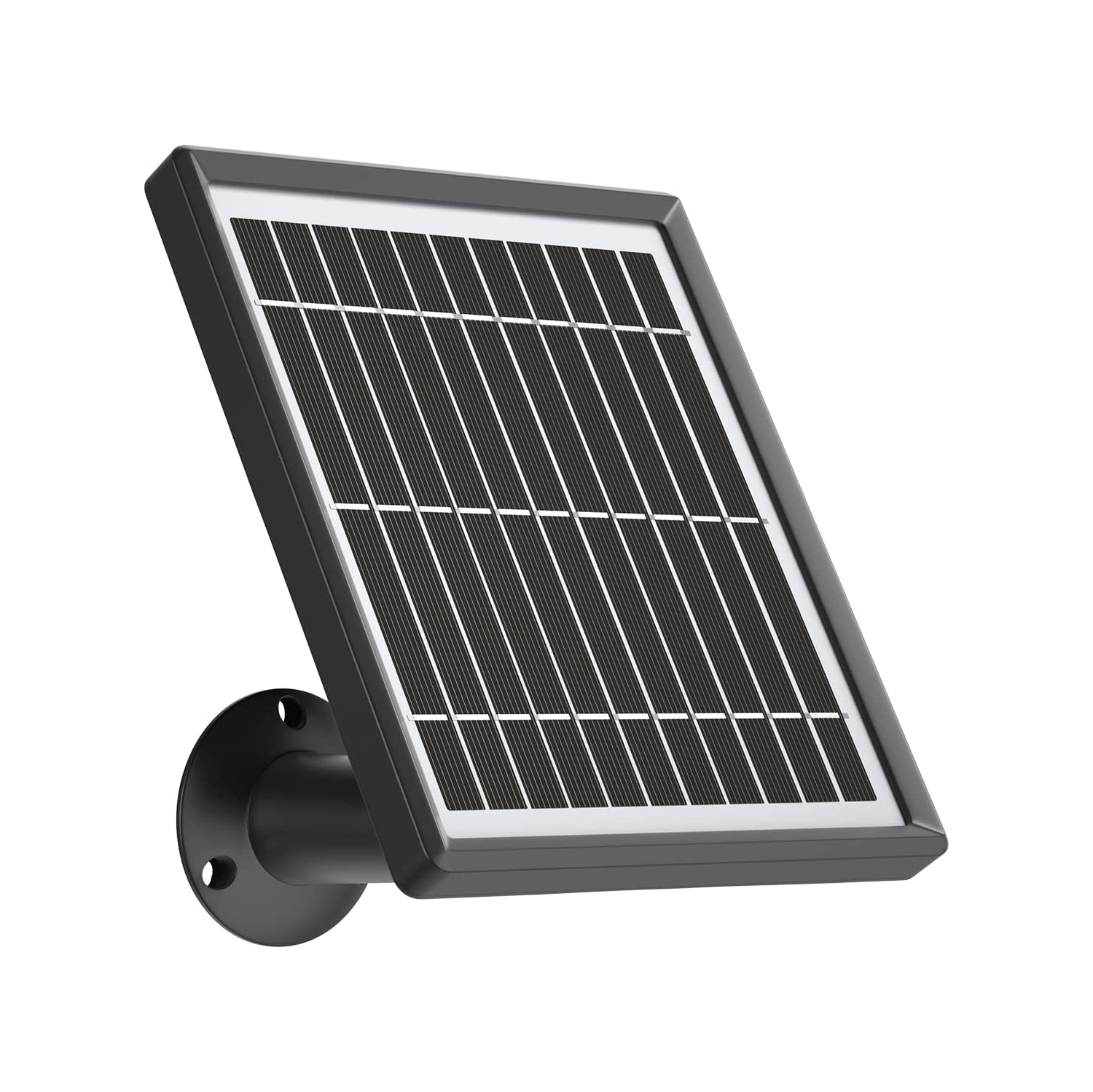 ZOSI IP66 Waterproof Solar Panel with 360° Adjustable Mounting Bracket, Non-Stop Charging Power Supply, Only Work for ZOSI C306 Wire-Free Battery Security Camera