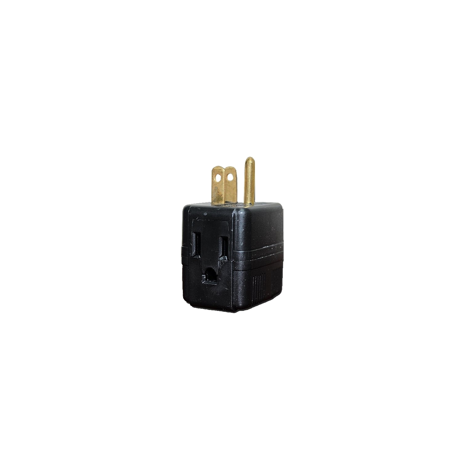 Xtricity 3-70619 Wall-Tap 3 Outlets Black