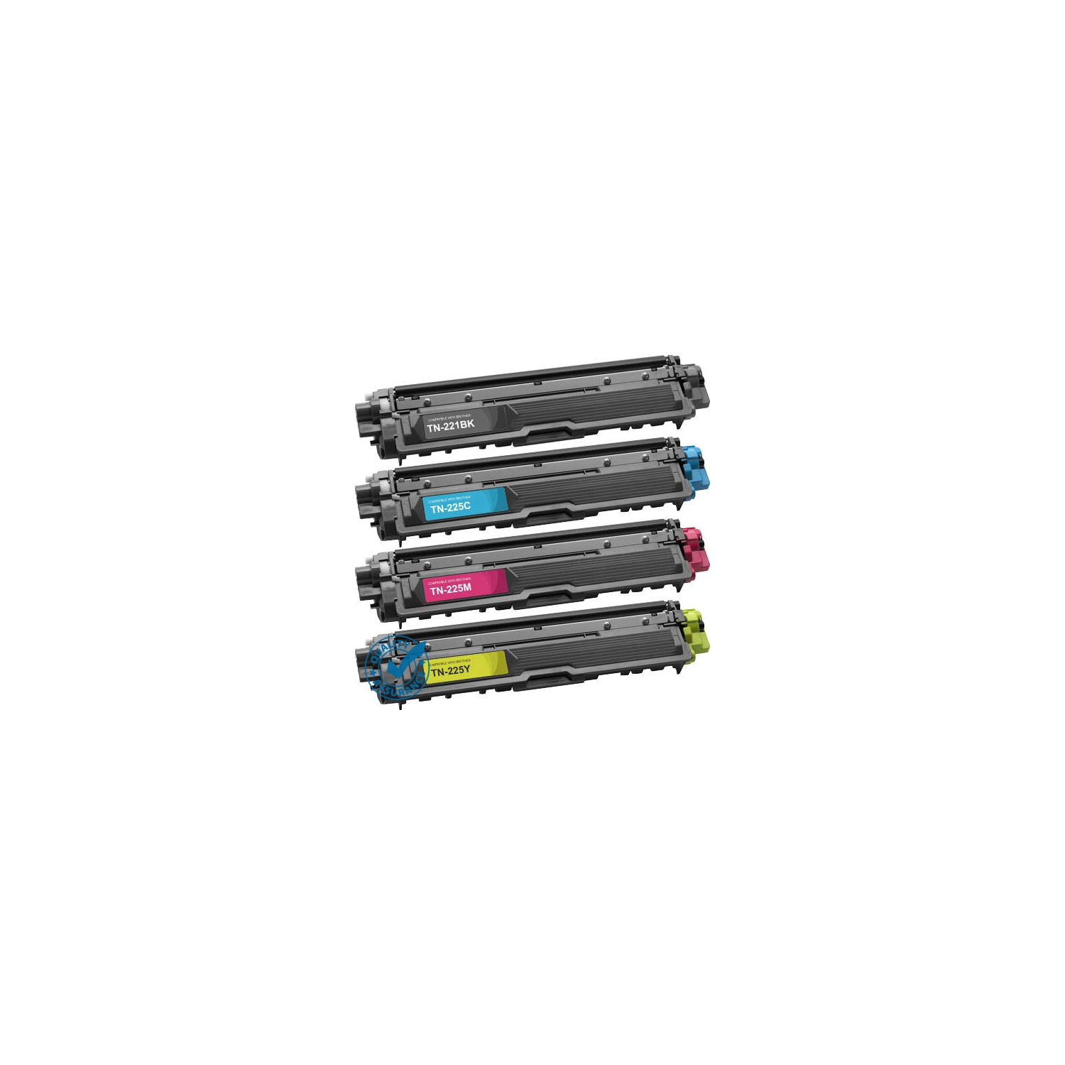 Printer Pro™ 4 COLORS PACK-Brother TN221/TN-221 BK/TN225/TN-225 BK/M/Y/C Toner Cartridge-Brother Printer MFC-9130/9330/3180