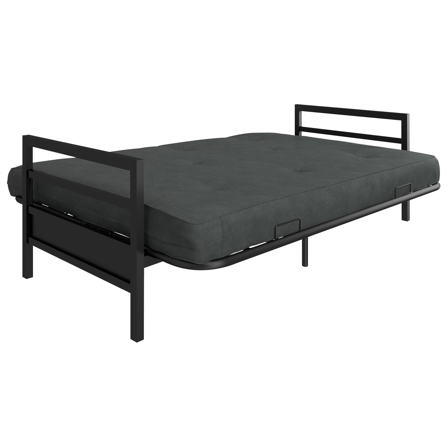 Futon en polyester contemporain Rio de DHP - Gris