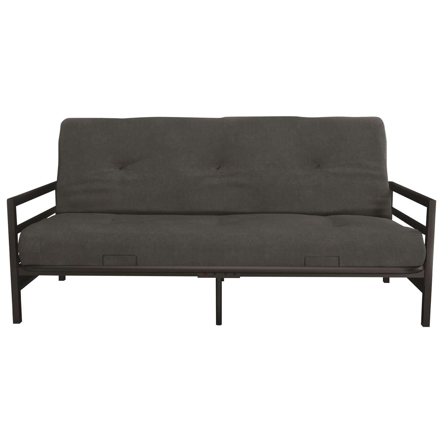 Futon en polyester contemporain Rio de DHP - Gris