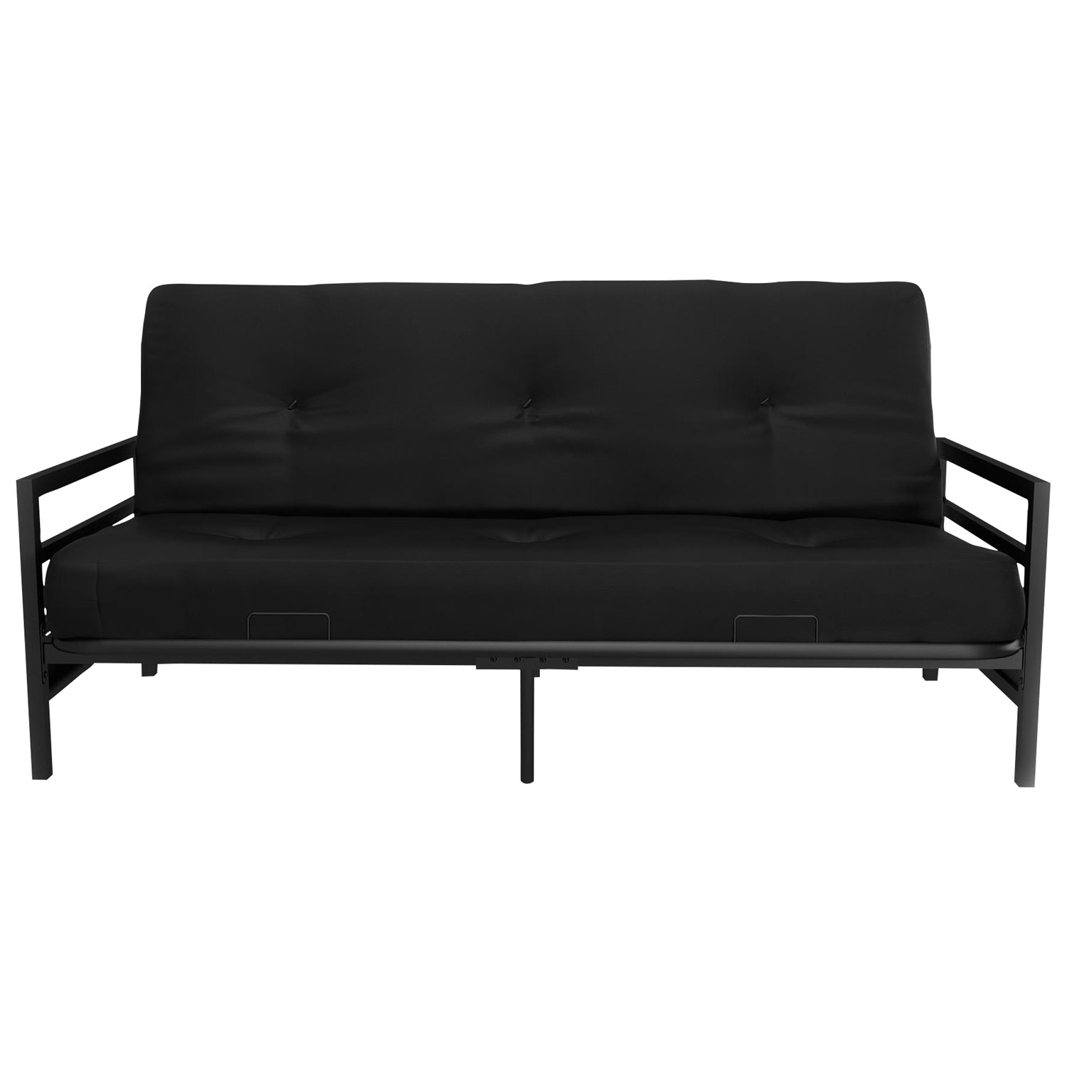 Futon en polyester contemporain Rio de DHP - Noir