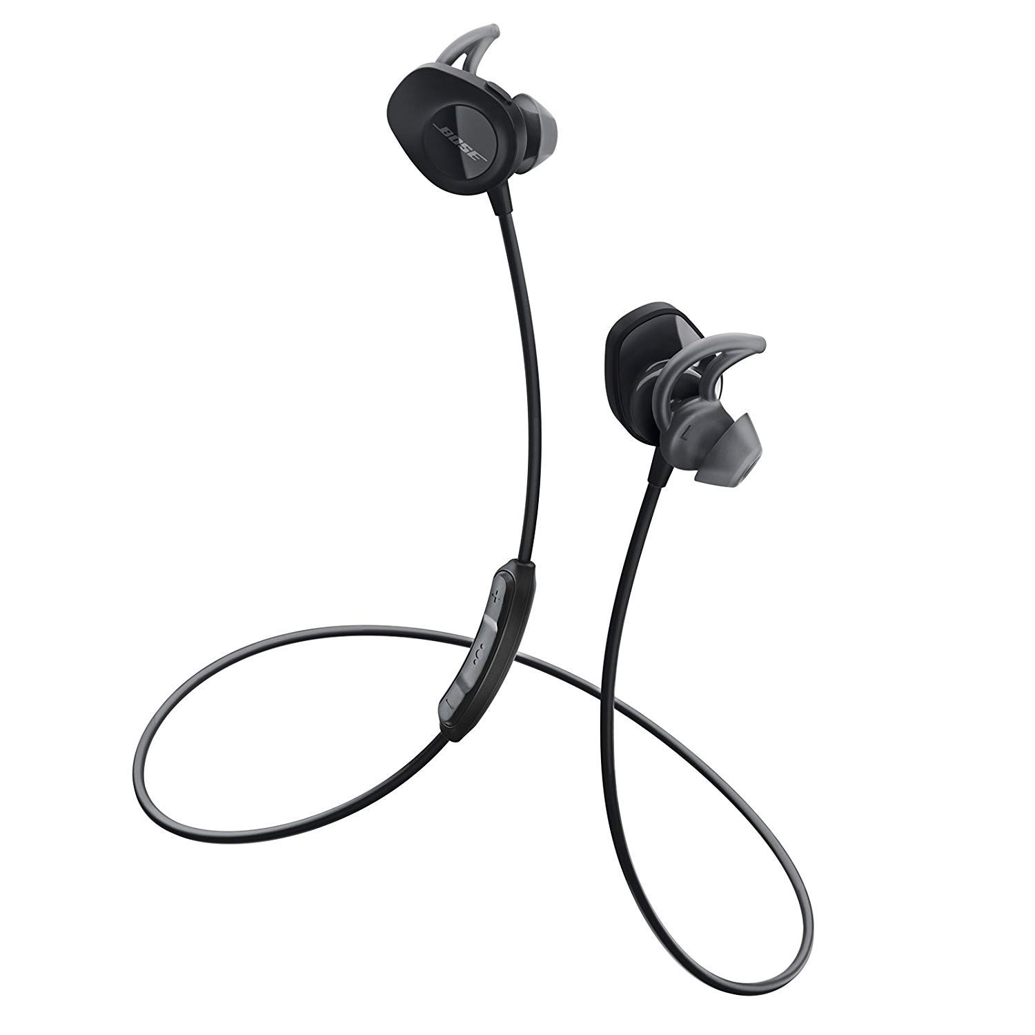Refurbished (Good) - Bose SoundSport In-Ear Wireless Headphones - Black [Refurbished]
