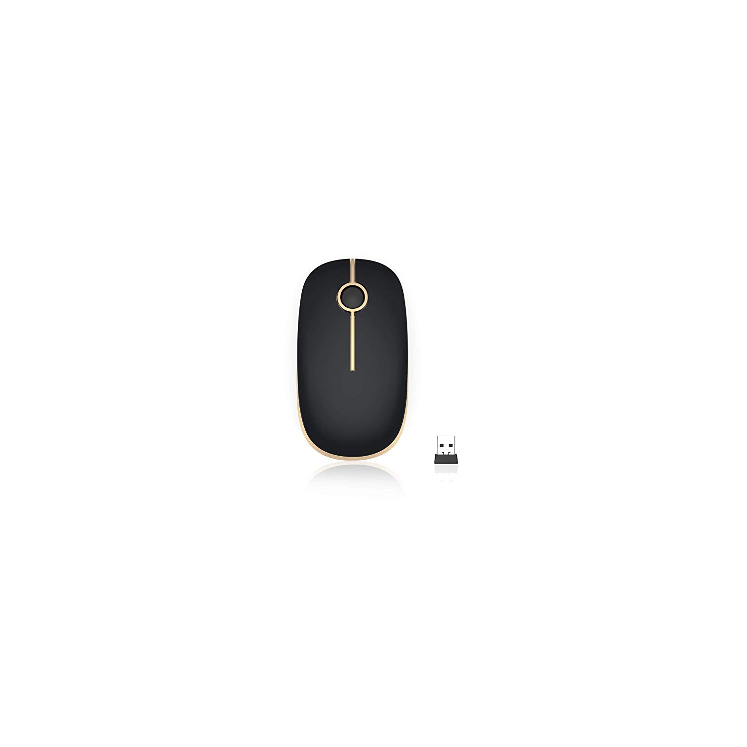 Jelly Comb 2.4G Slim Wireless Mouse with Nano Receiver MS001