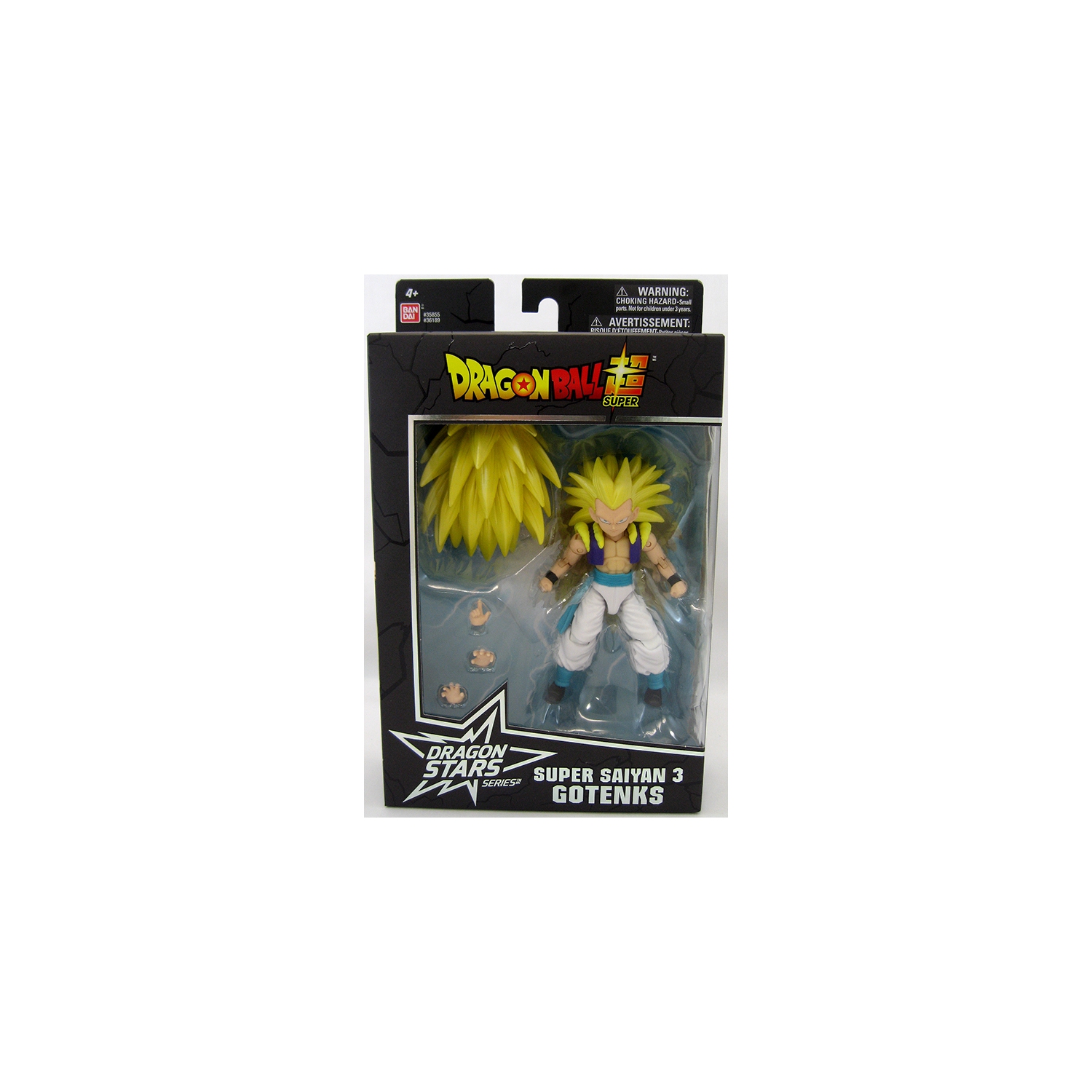Figurine d'action Dragonball Super 6&nbsp;po Dragon Stars - Super Saiyan 3 Gotenks