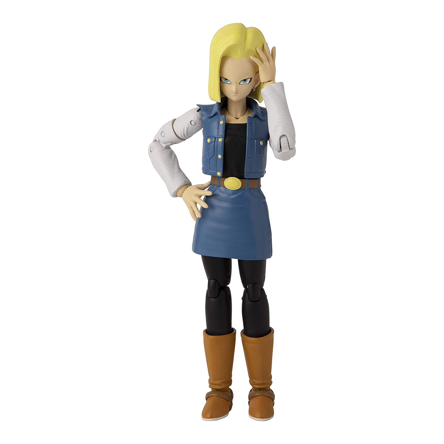 Figurine d'action Dragonball Super de 6&nbsp;po Dragon Stars - Android 18