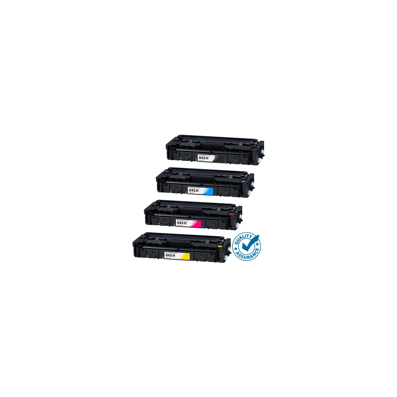 Printer Pro™ 4 COLORS SET- Canon 045H/Canon-045H/045 BK/M/Y/C Toner Cartridge-Canon Printer ImageCLASS 612/632/634