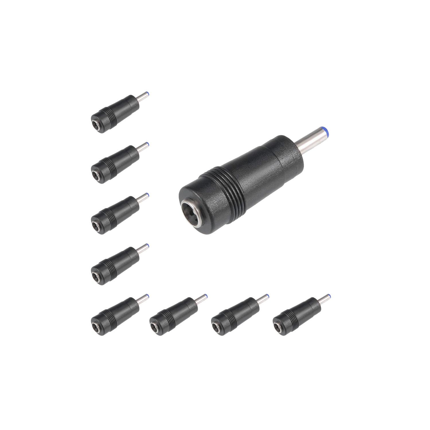 Globaltone 03535 2.5mm Female to 2.1mm Male DC Adaptor Pack of 10