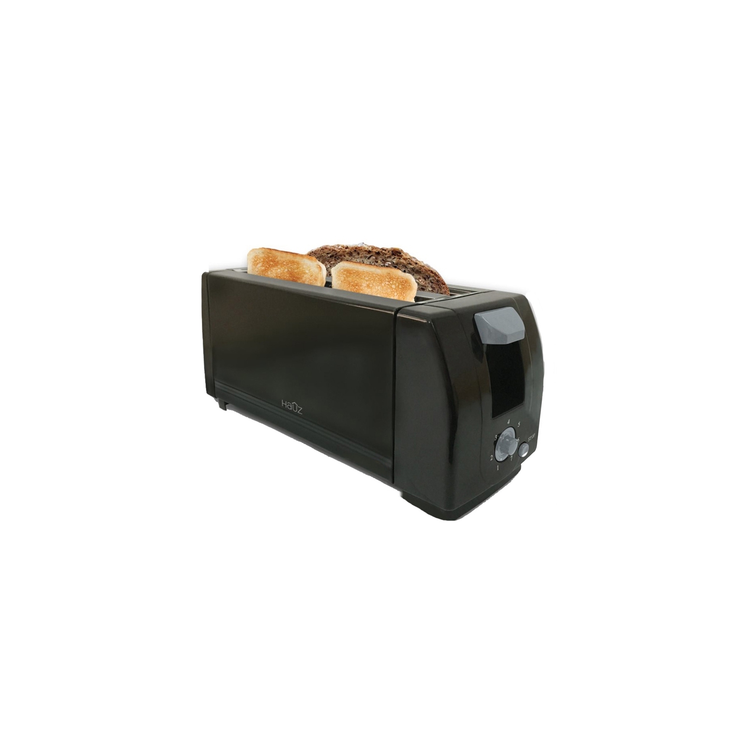 Hauz ATS772 4 Slices Toaster 1300W Black