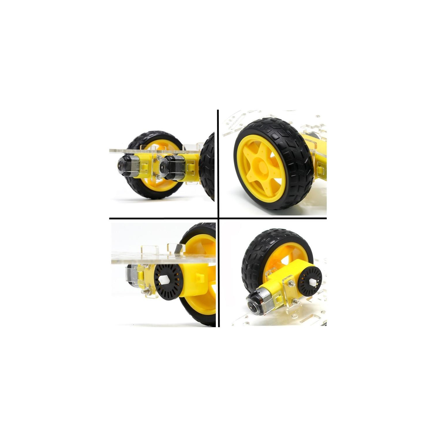 Globaltone 03541 Kit de Voiture Robotique Intelligente pour Arduino