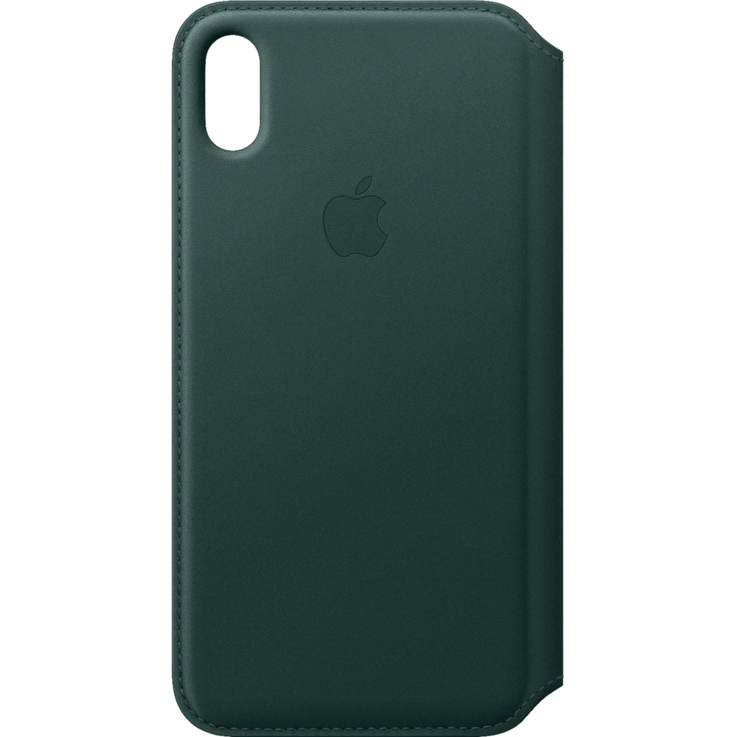 Apple Leather Folio Case for iPhone Xs Max - Forest Green