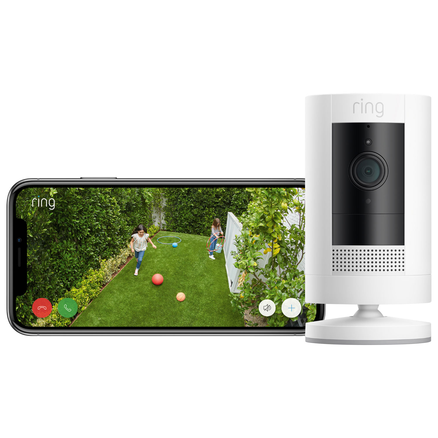 Ring Stick Up Cam Wireless Indoor/Outdoor 1080p HD IP Camera