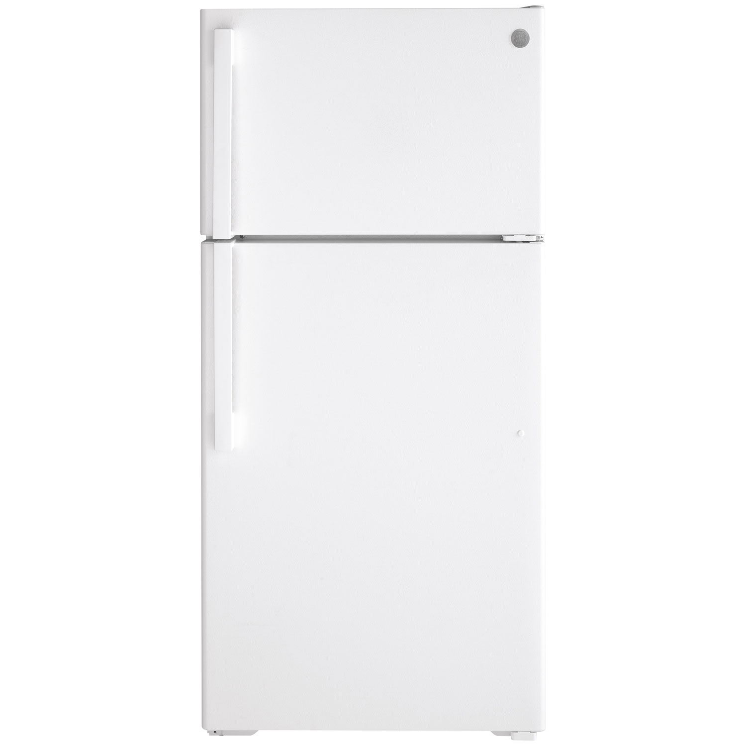 GE 28" 15.6 Réfrigérateur à congélateur haut de gamme (GTE16DTNRWW) - blanc