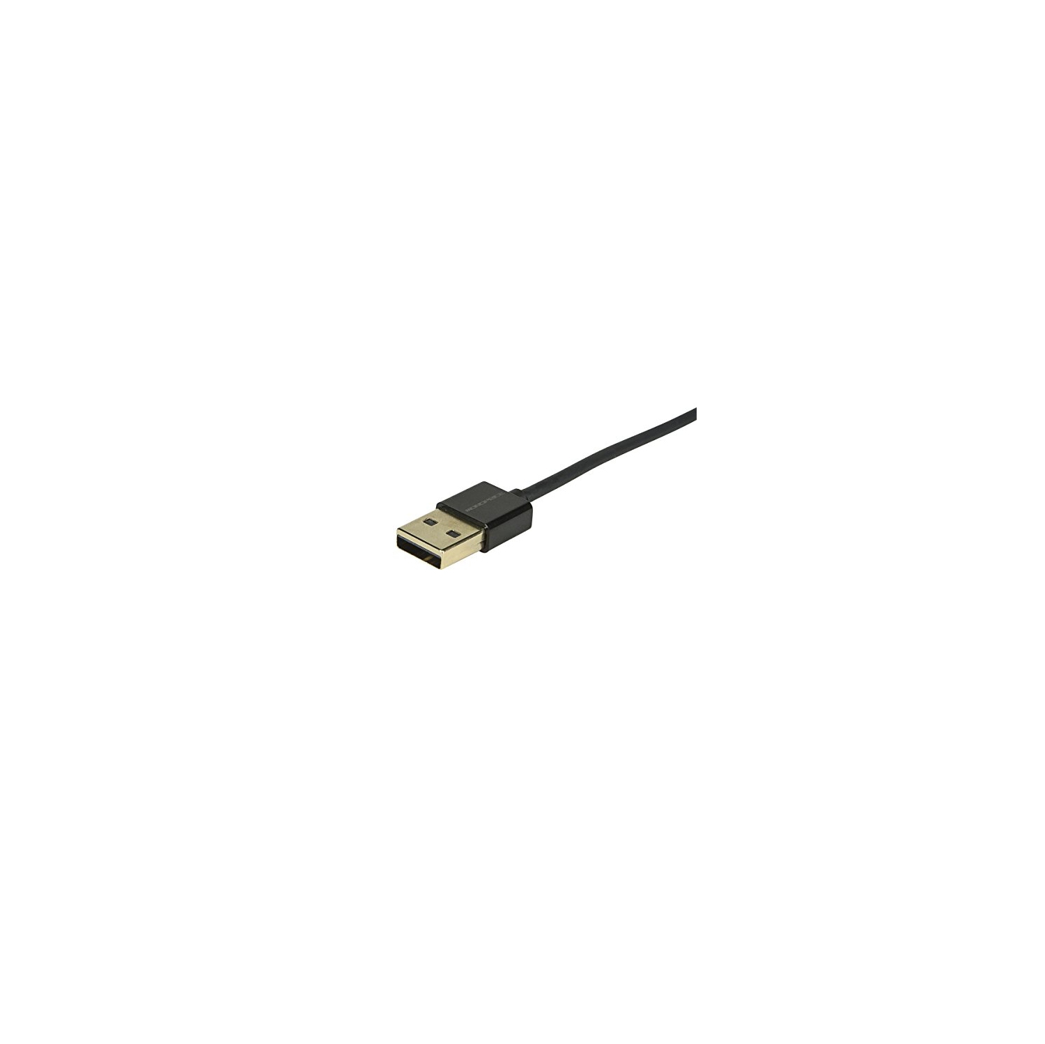 Monoprice 109761 Premium USB to Micro-B/Micro USB Charge & Sync Cable 3ft Black w/Gold Plated Connectors for Android,